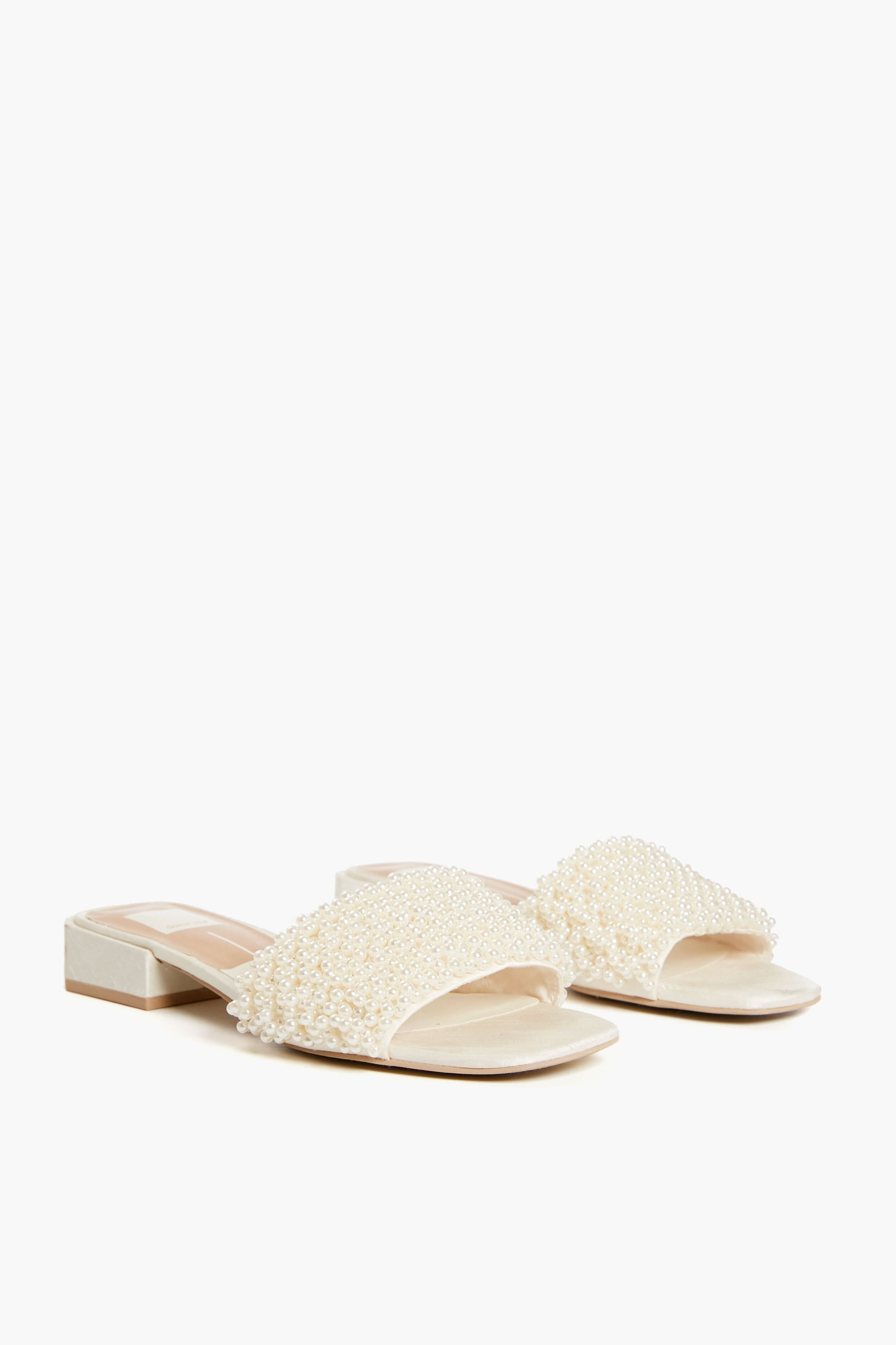 Vanilla Halie Pearls Sandals-Beilave