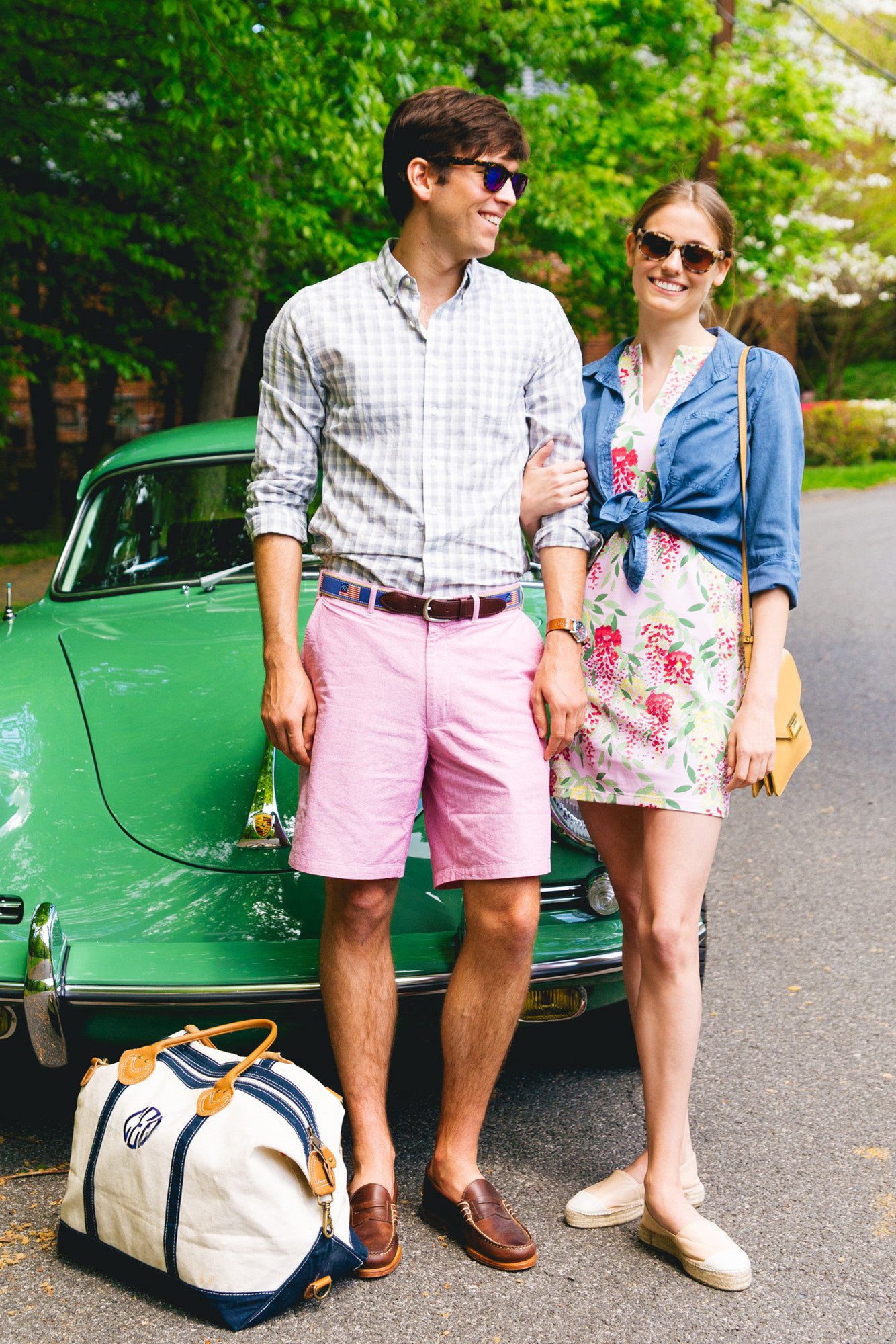 Carolina Brown Chromexcel Beefroll Penny Loafers-Beilave