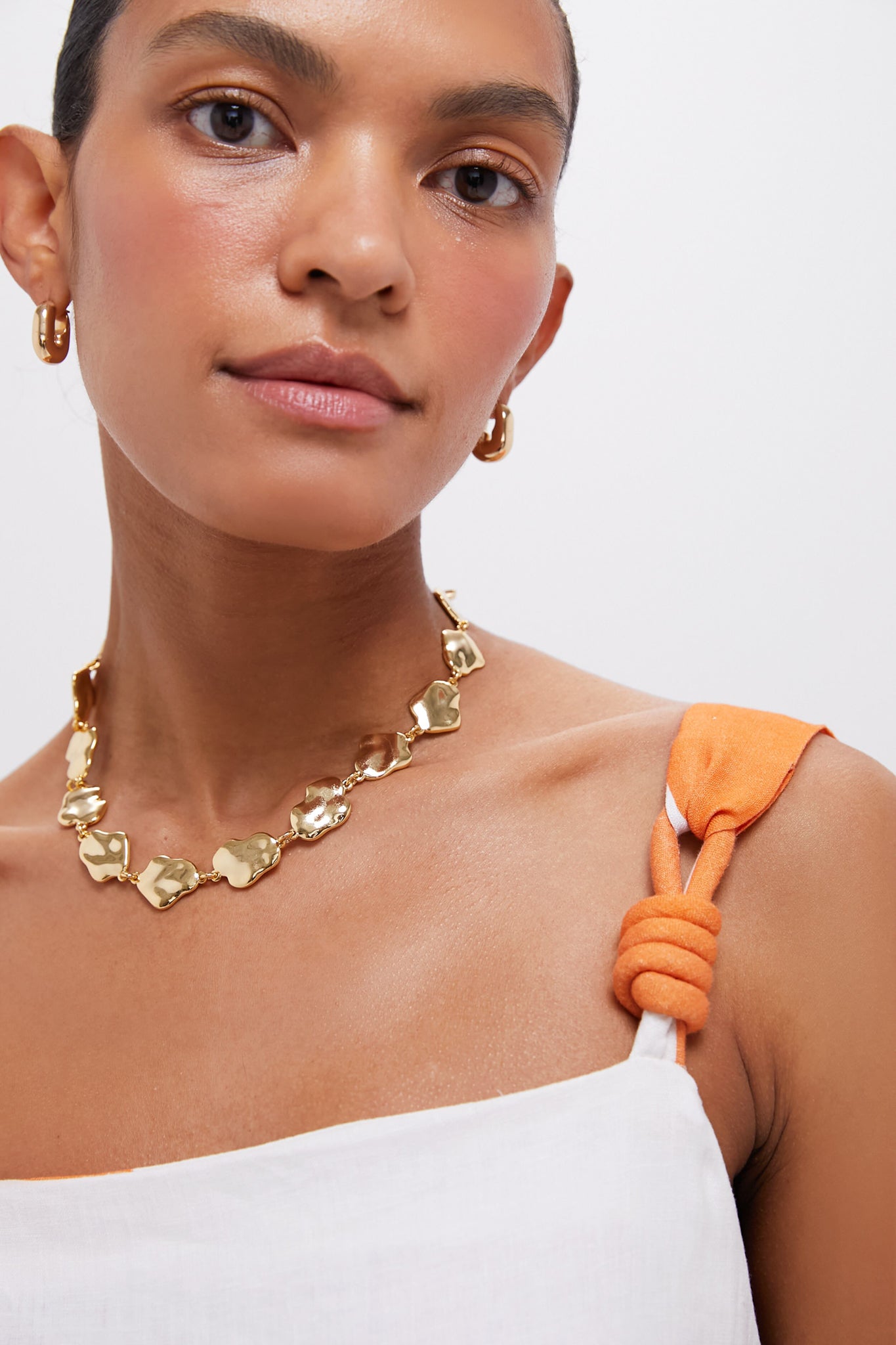 Gold Ria Necklace-Beilave