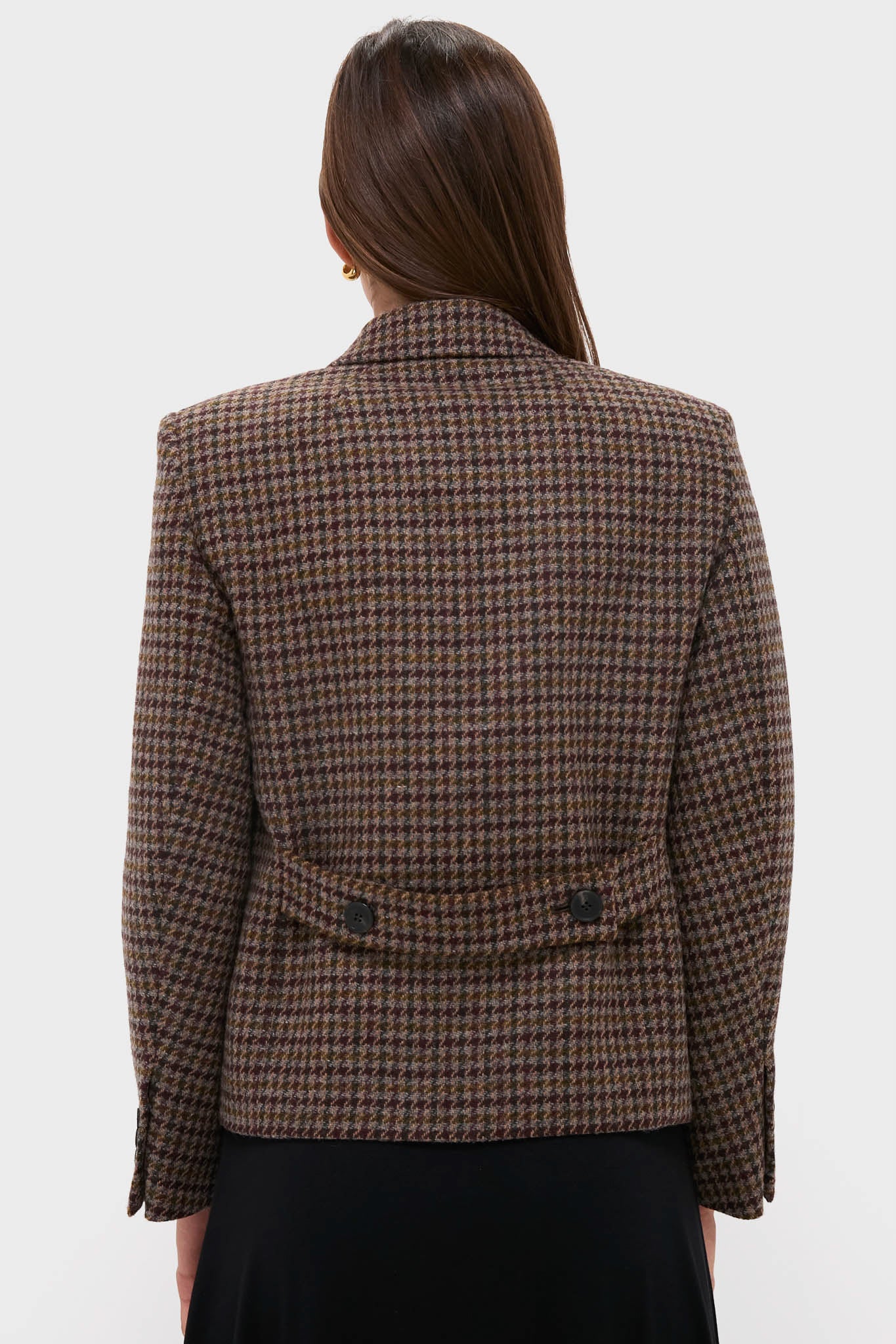 Wine-Coloured Gerusia Jacket-Beilave