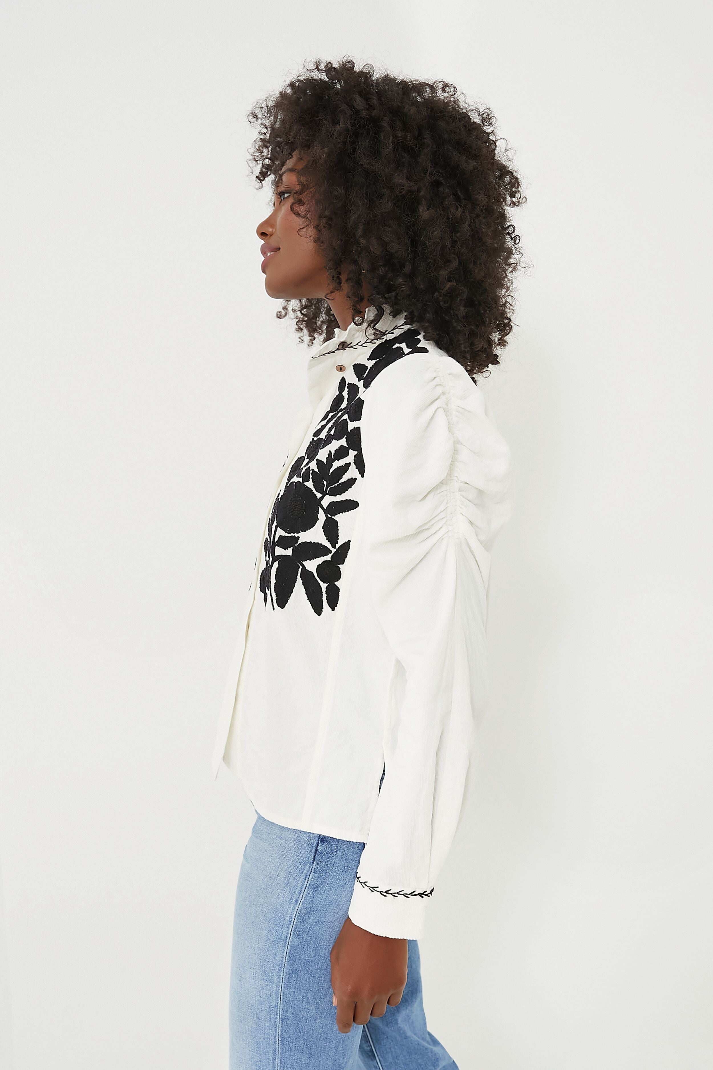 White Wind Blouse-Beilave