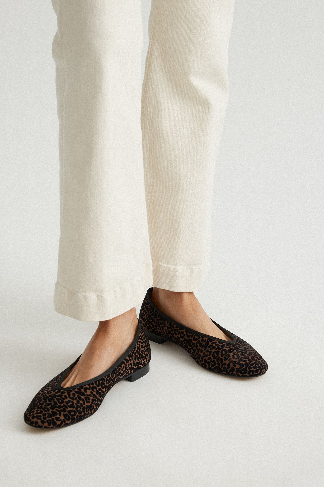 Velvet Leopard Nina Flats-Beilave