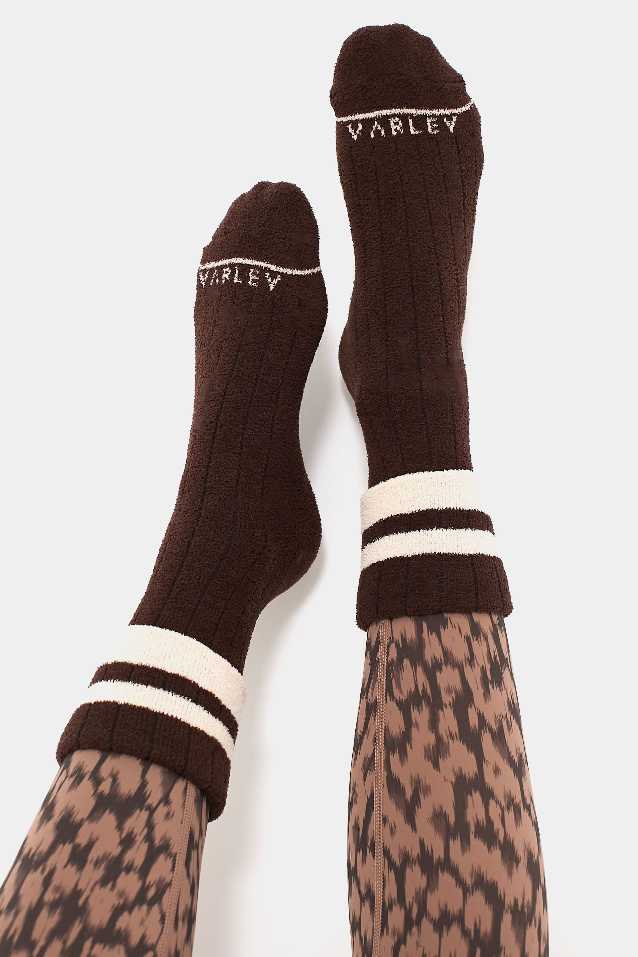 Coffee Bean and Golden Bronze Preston Sock-Beilave