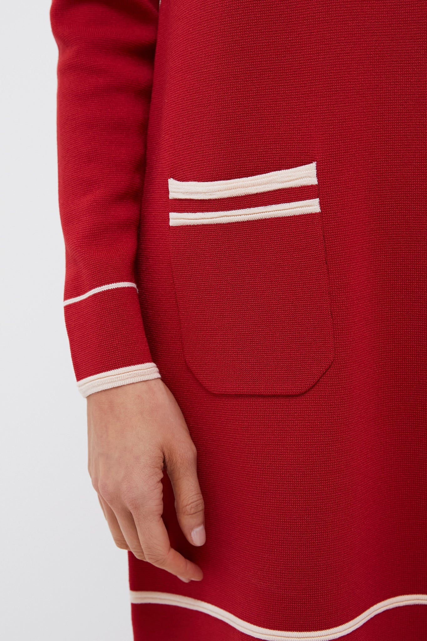 Red Eleonora Dress-Beilave