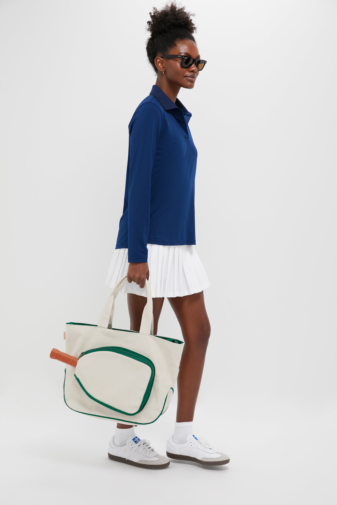 Green and White Pickleball Bag-Beilave