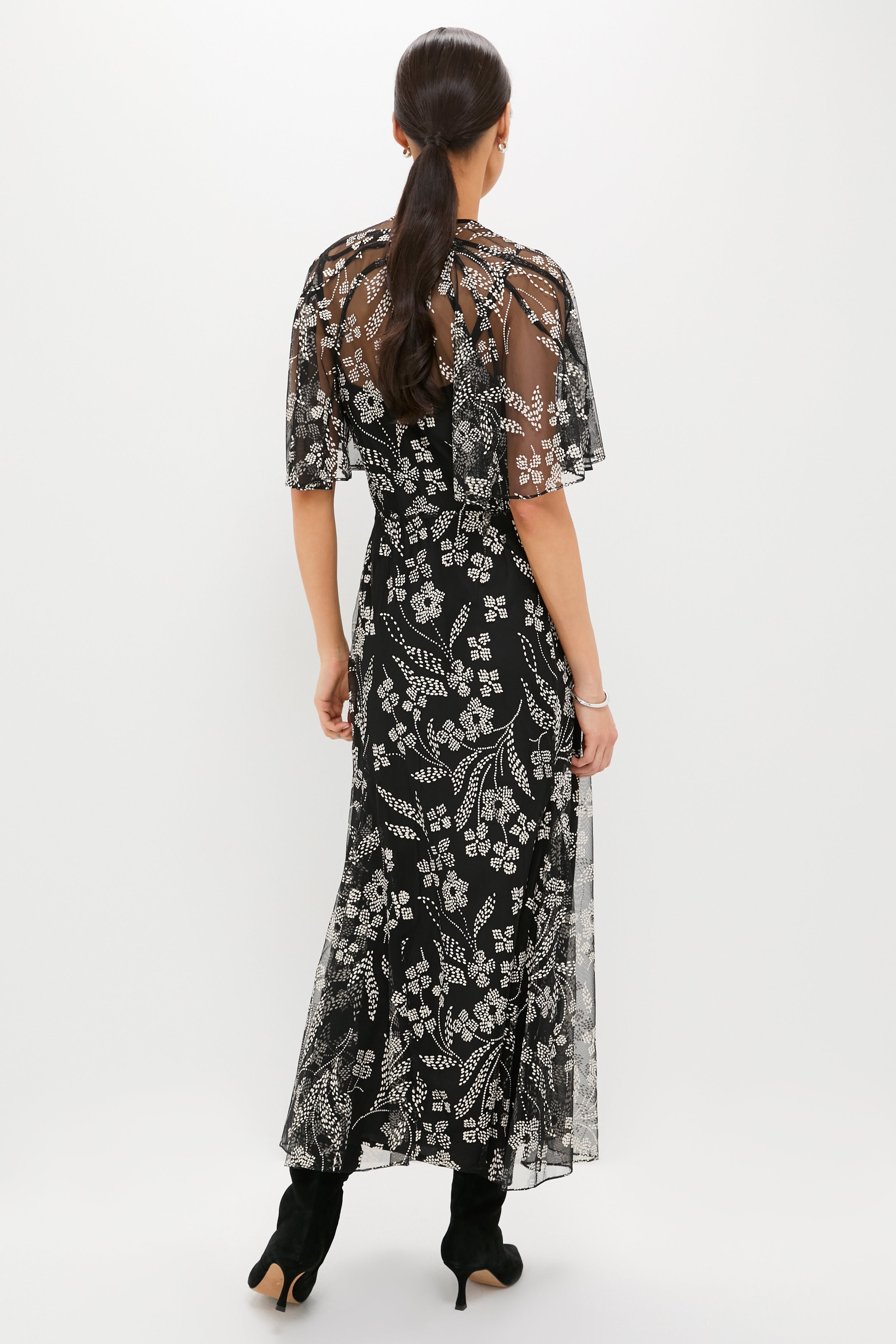 Brocade Floral The Festal Dress-Beilave