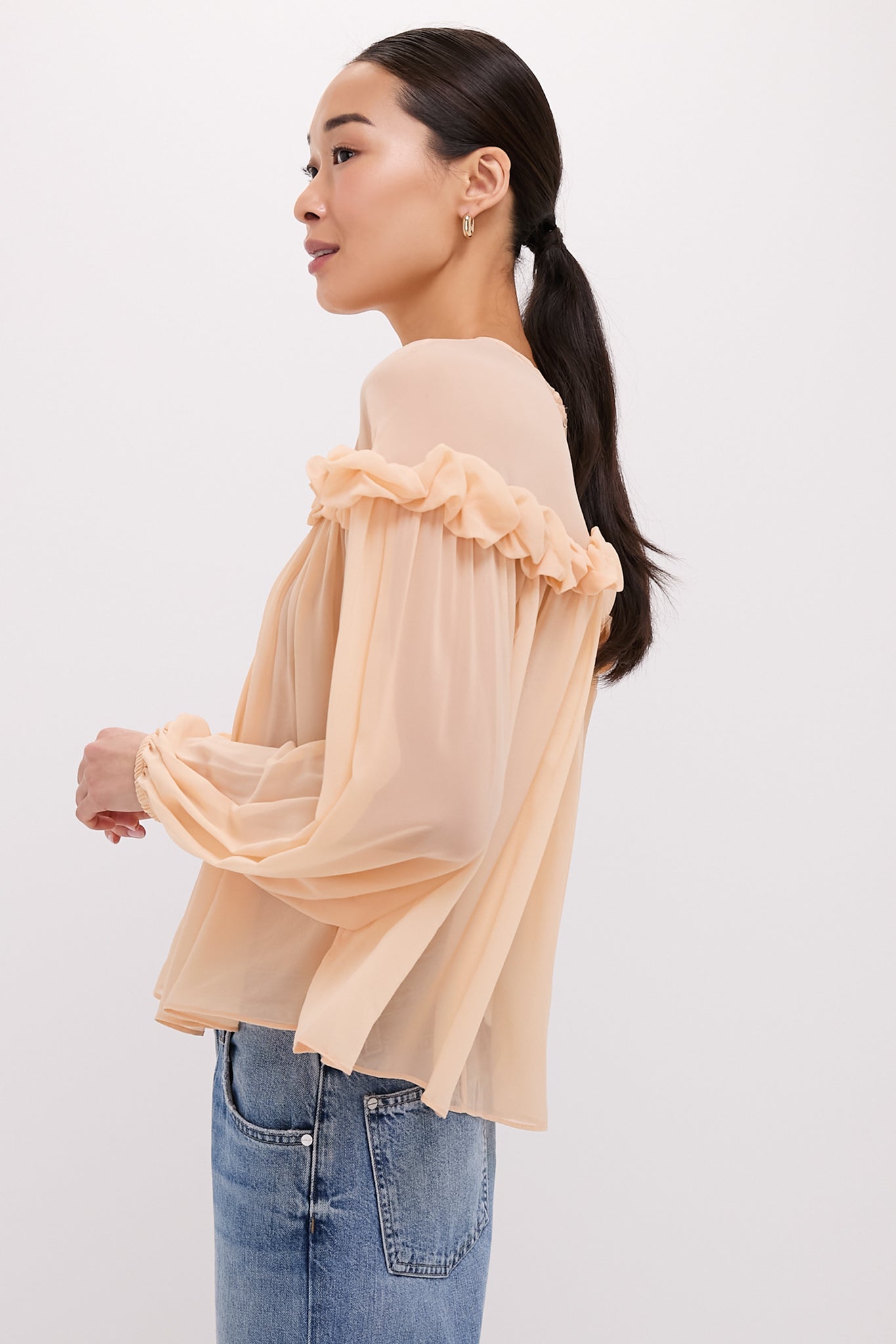 Peony Peggy Blouse-Beilave