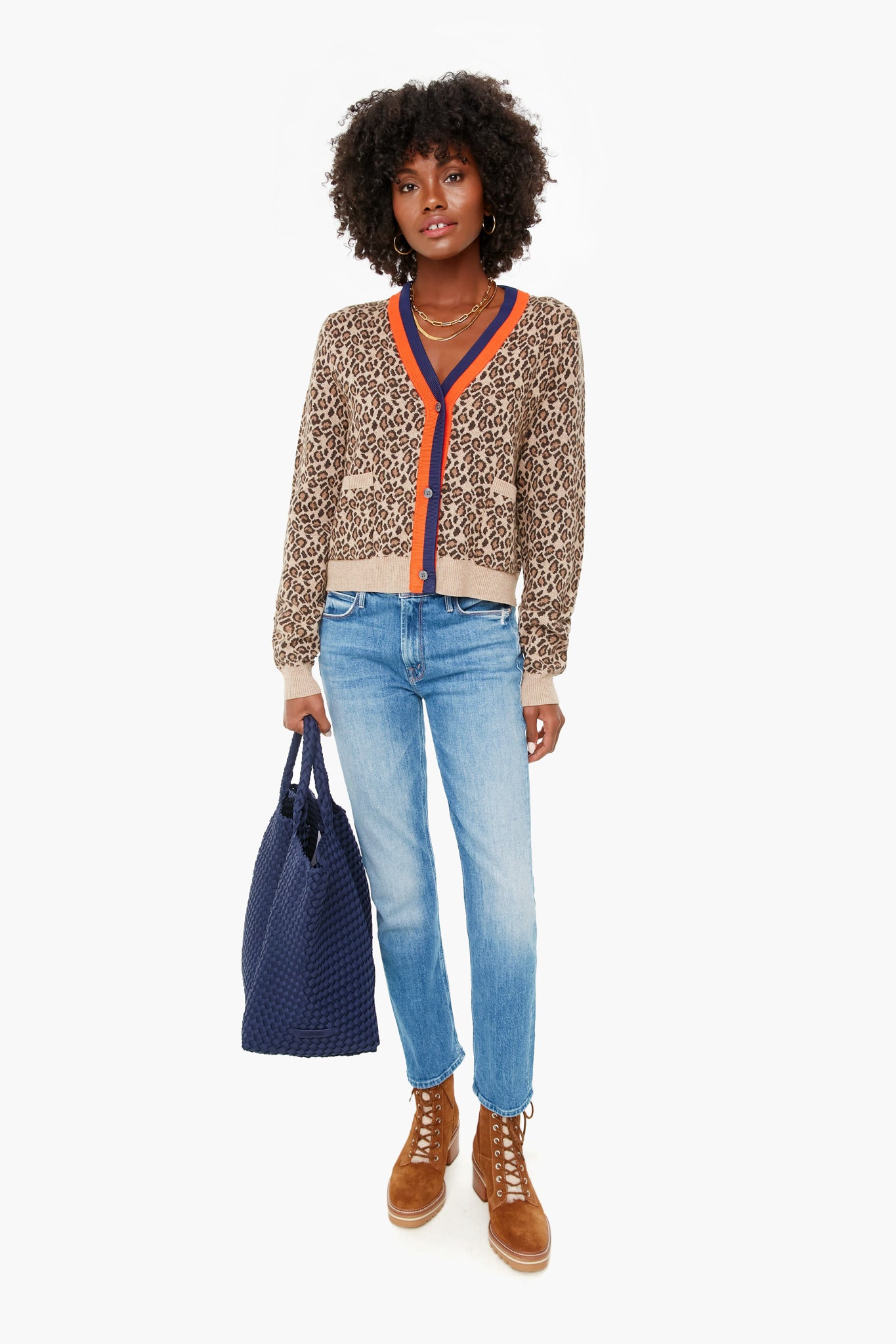 The Leopard Milo Cardigan-Beilave