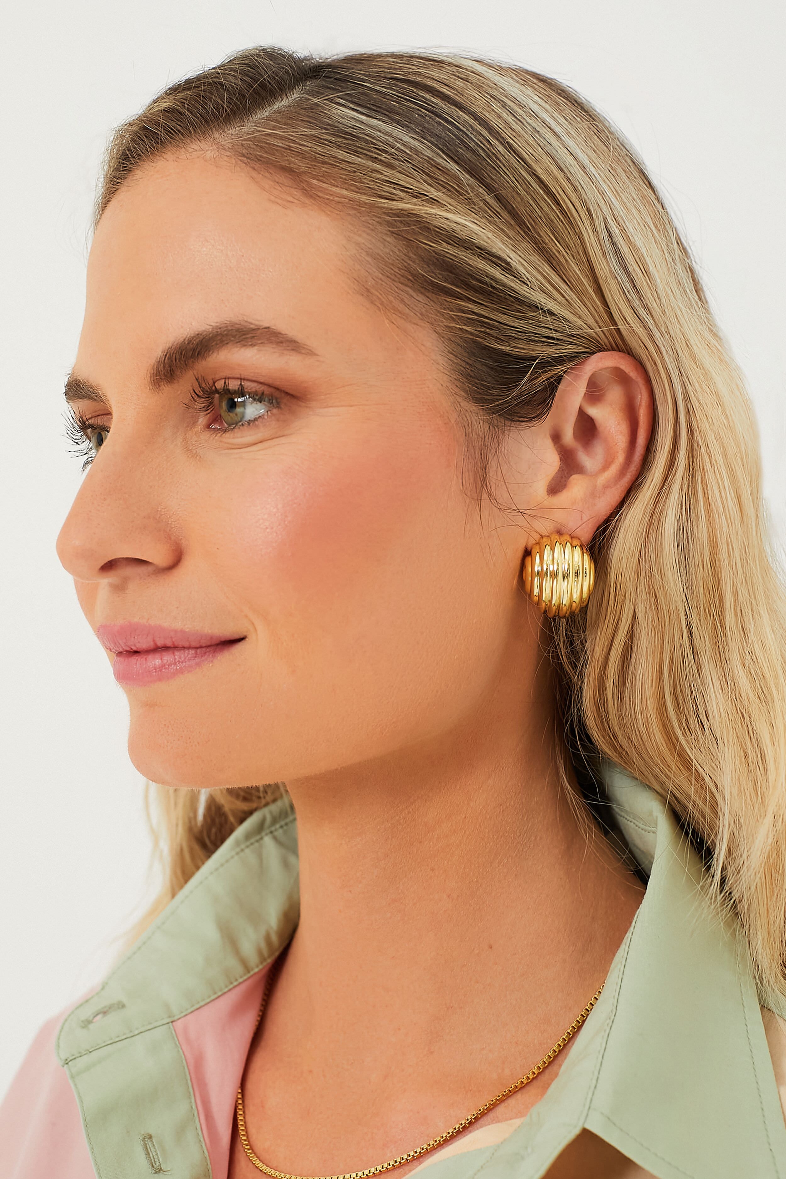 Gold Quincy Studs-Beilave