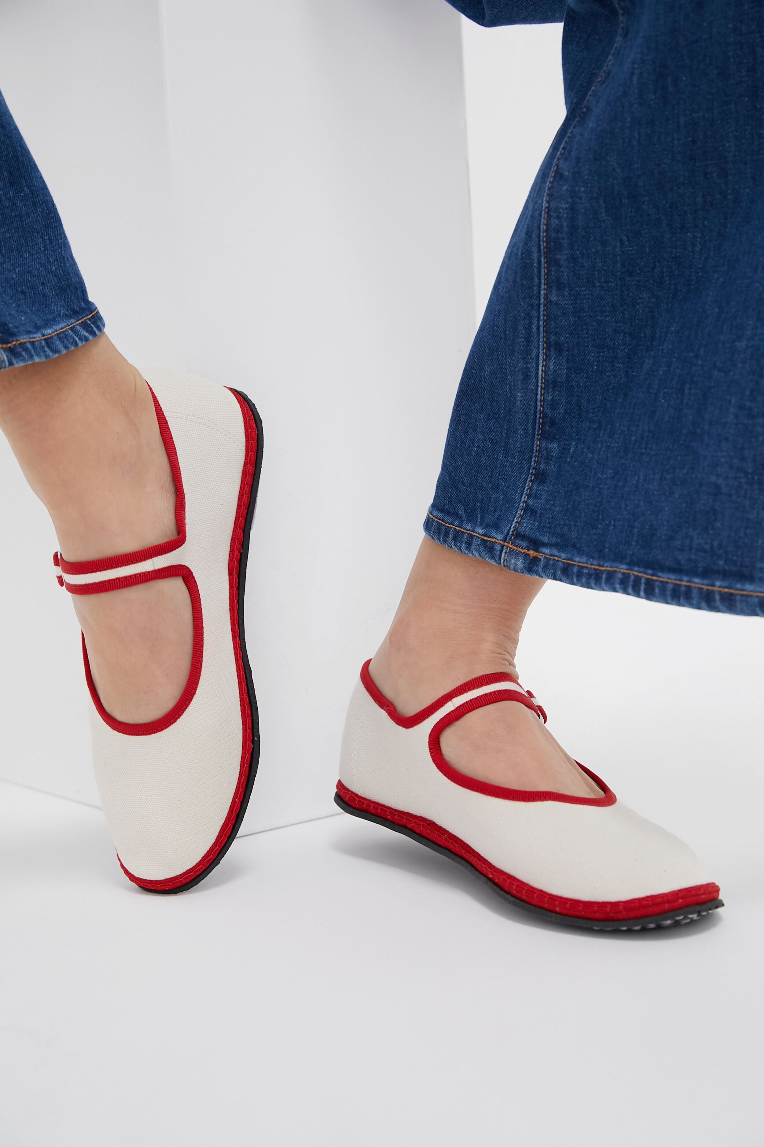 Paraggi Mary Jane Flats-Beilave