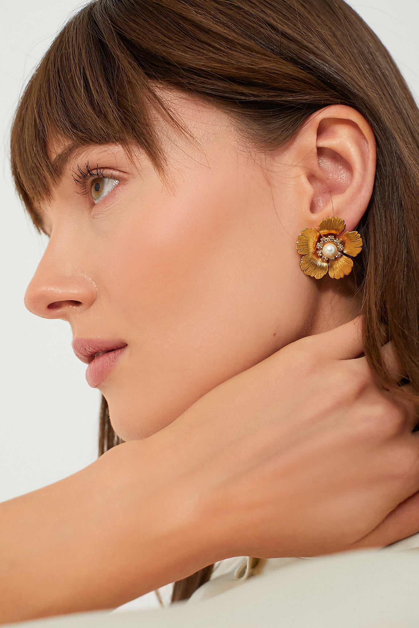 Gold Ravina Earrings-Beilave