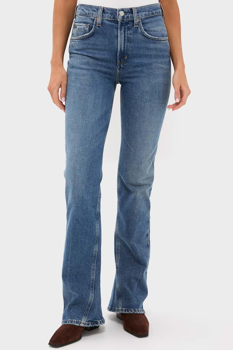 Curve Mid Rise Kick Boot-Beilave