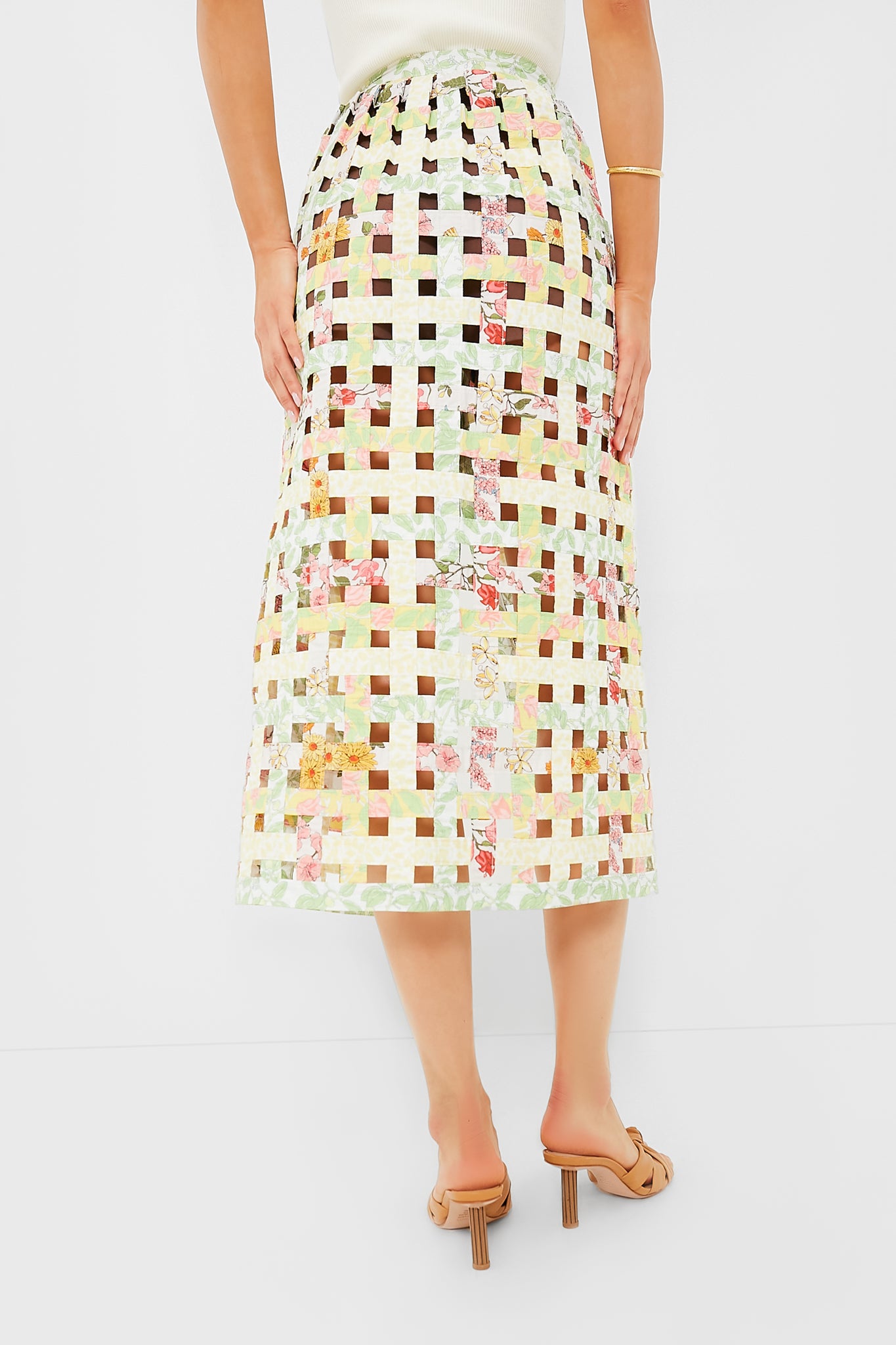 Warm Multi Basket Skirt-Beilave