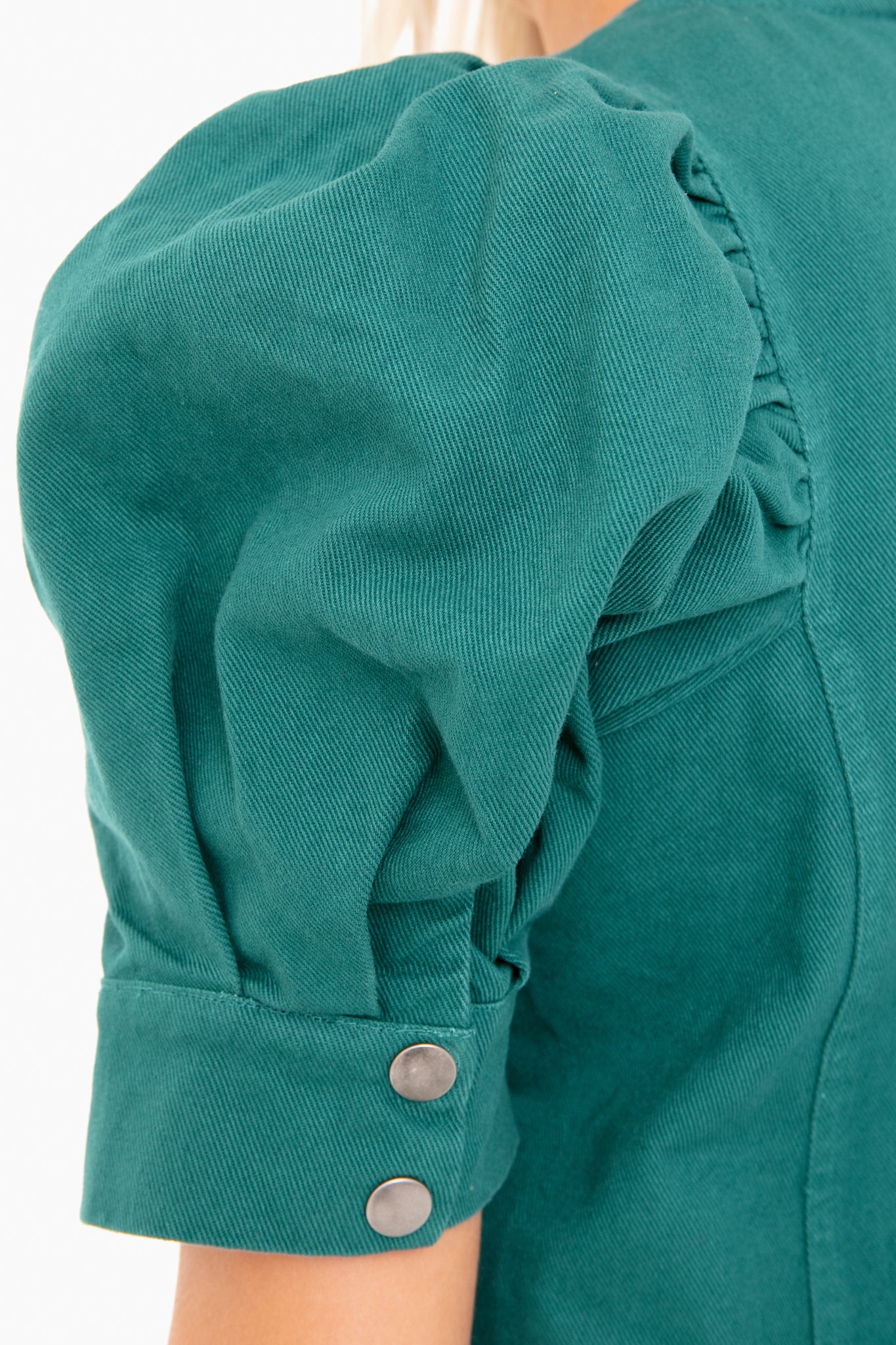 Forrest Metta Puff Sleeve Dress-Beilave