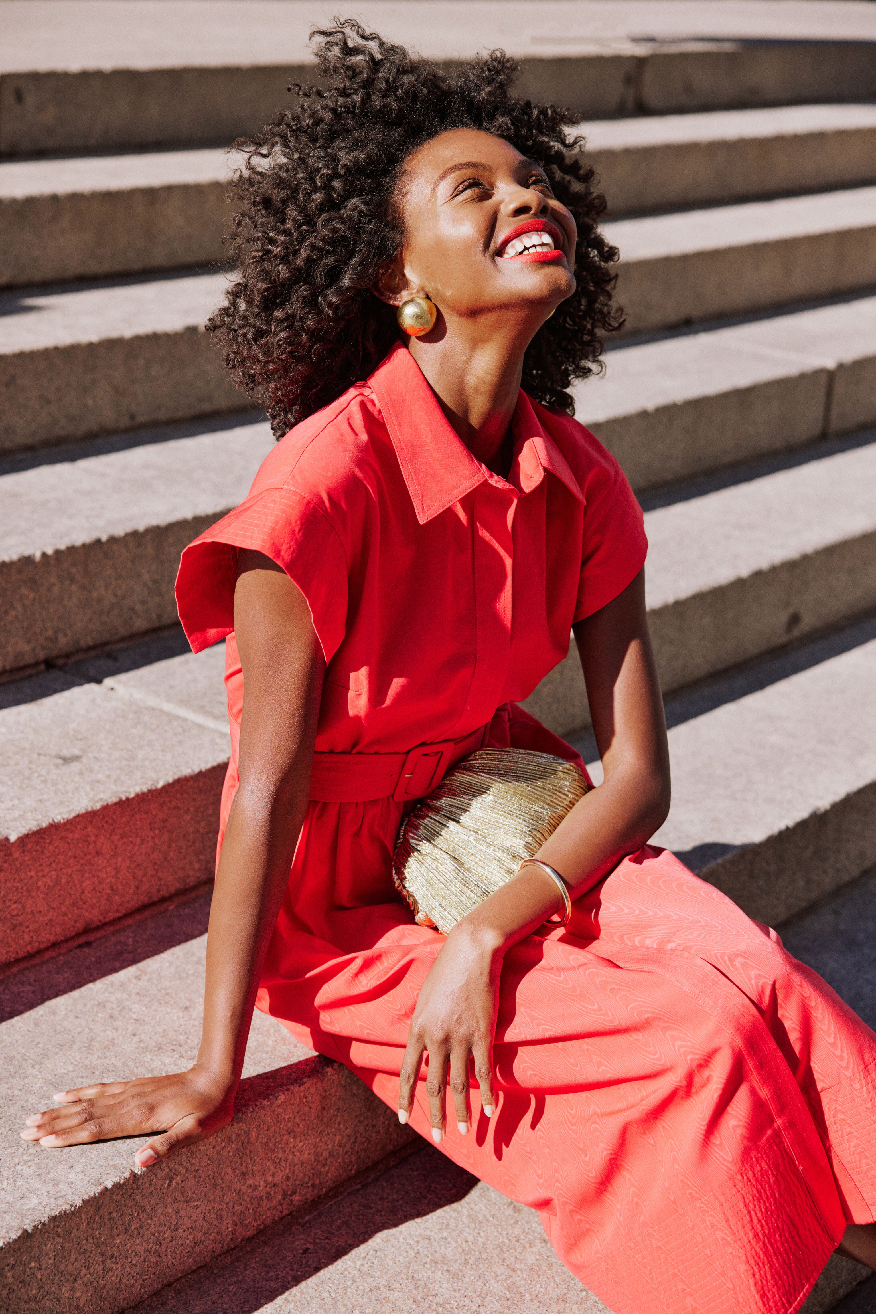 Red Chloe Dress-Beilave