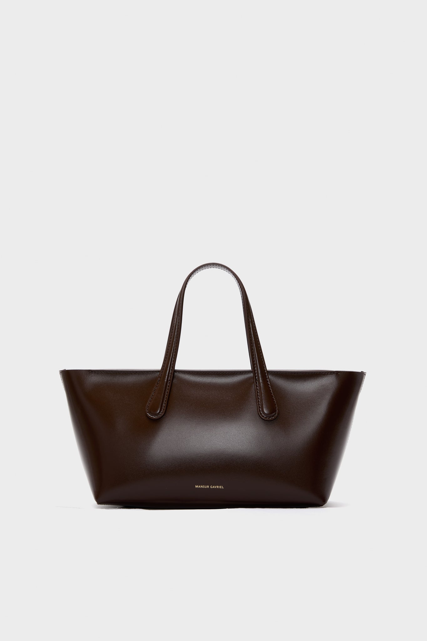 Chocolate and Warm Grey Mini Everyday Tote-Beilave