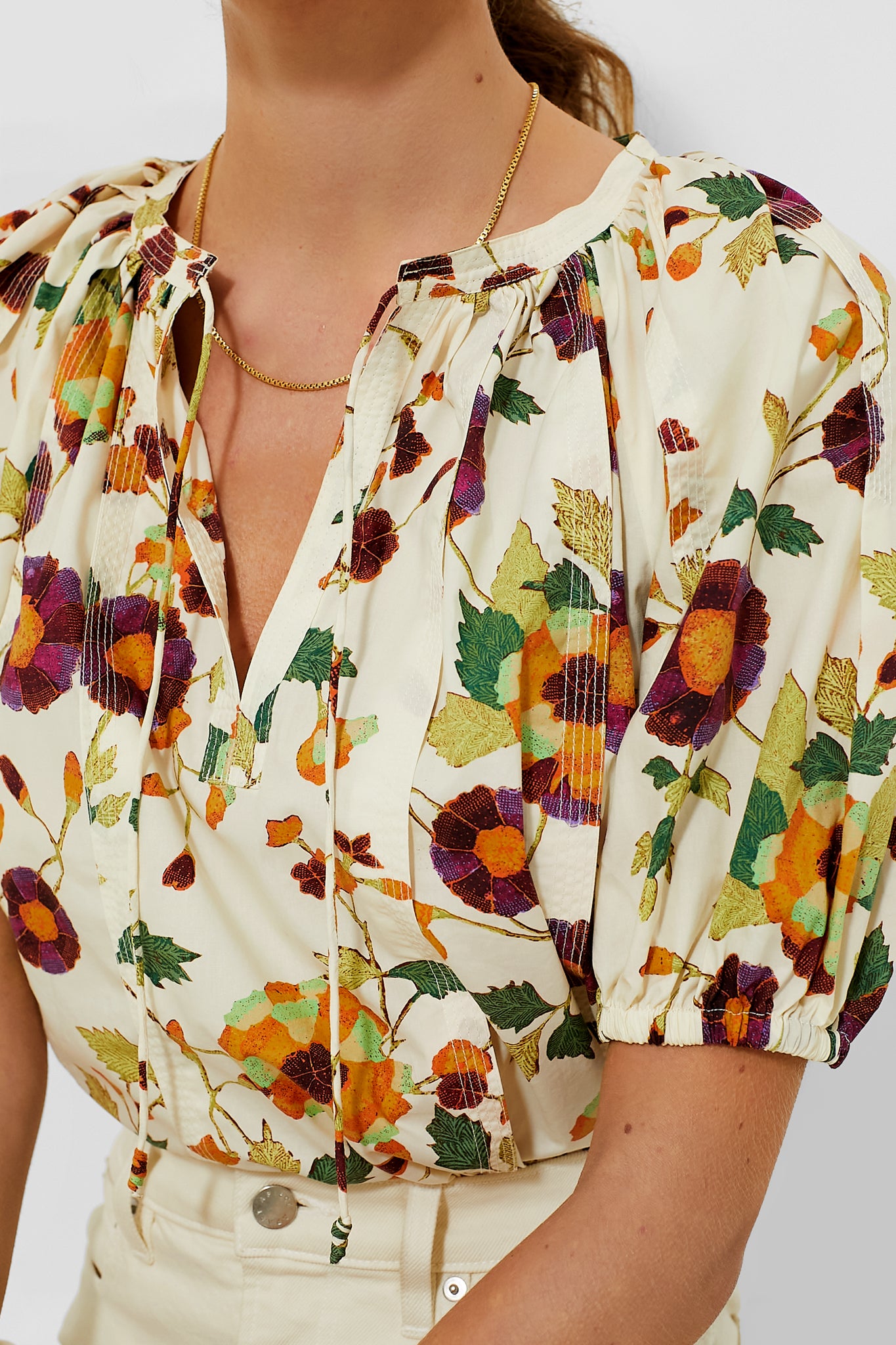 White Iris Loli Top-Beilave