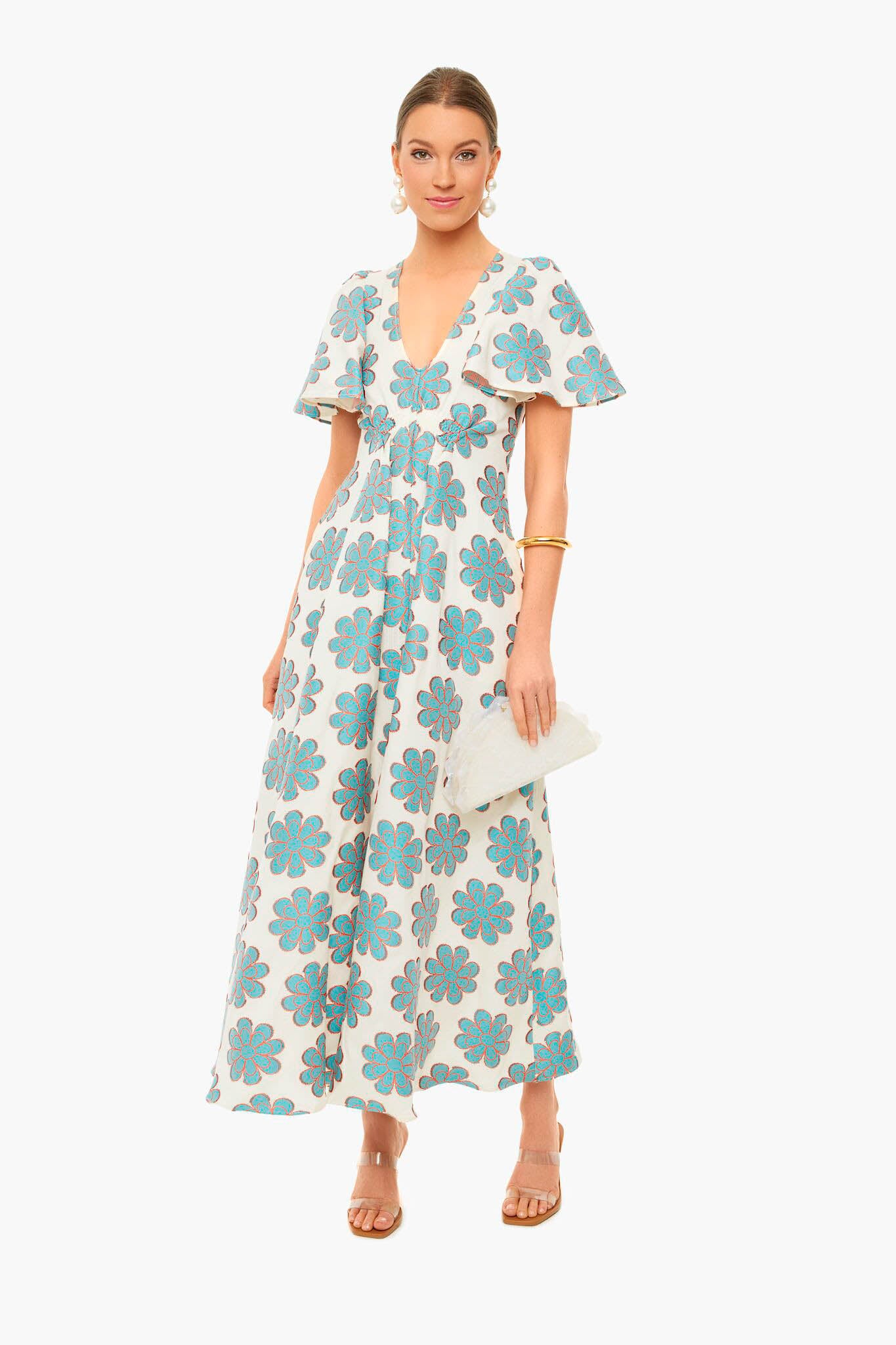 Daisy Turquoise Proper Dress-Beilave