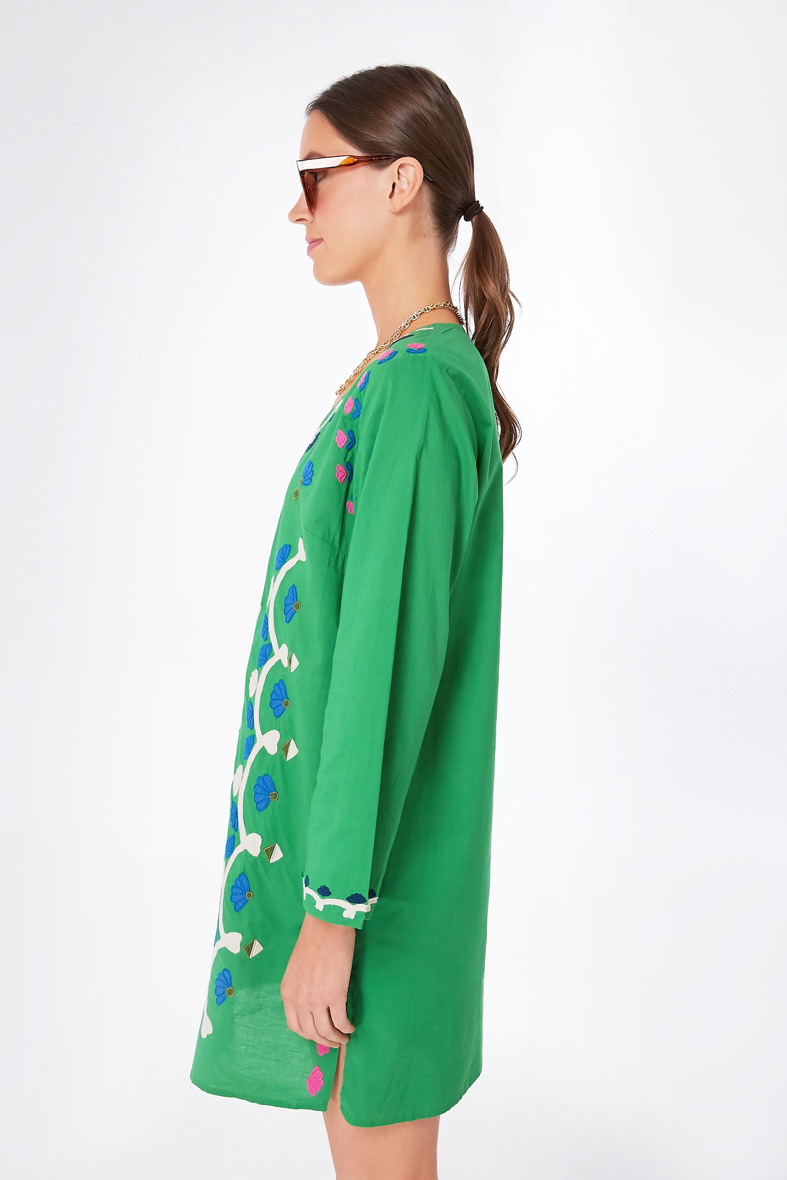 Green Goldie Tunic-Beilave