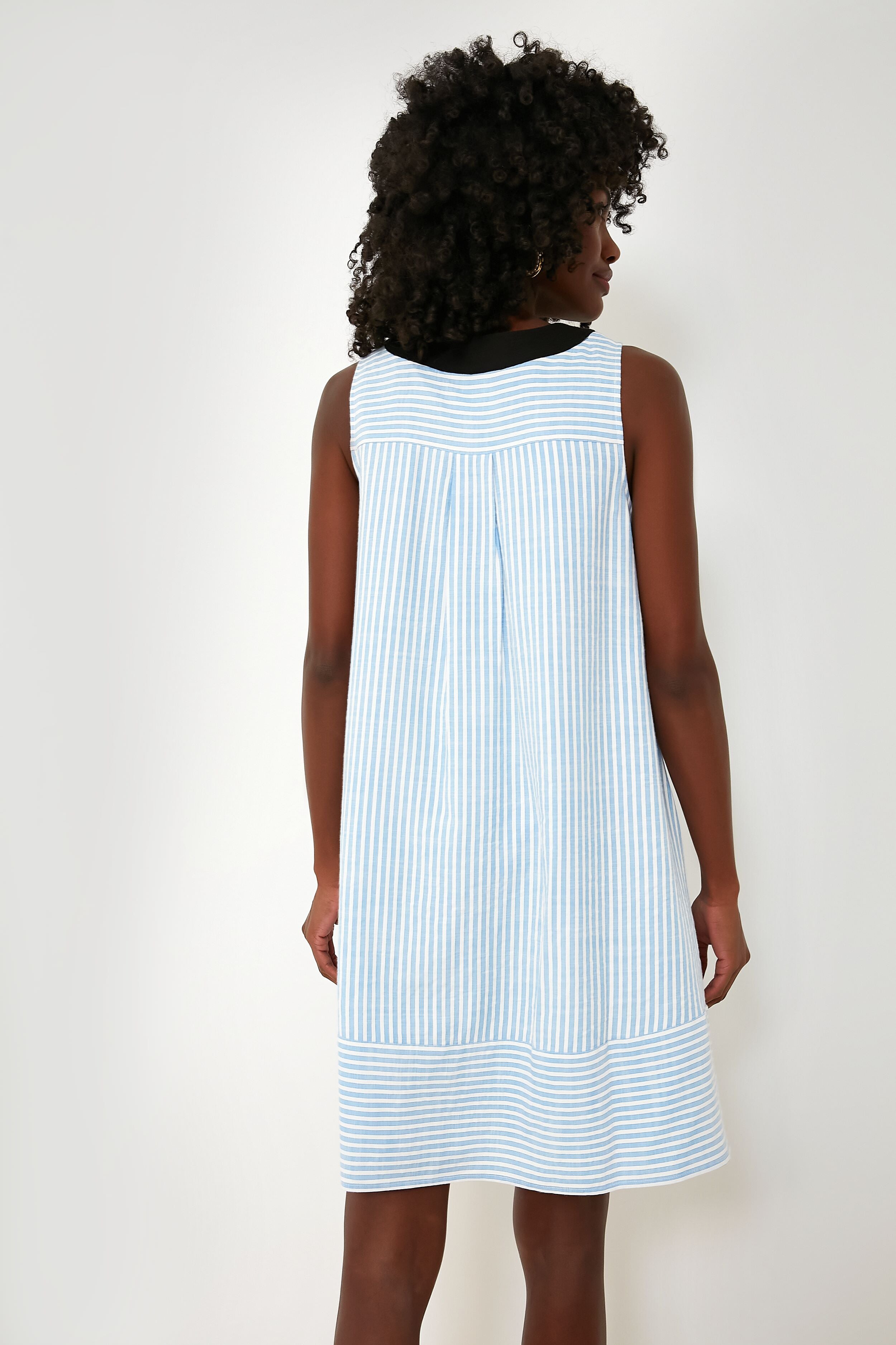 Blue Stripe Ronan Dress-Beilave