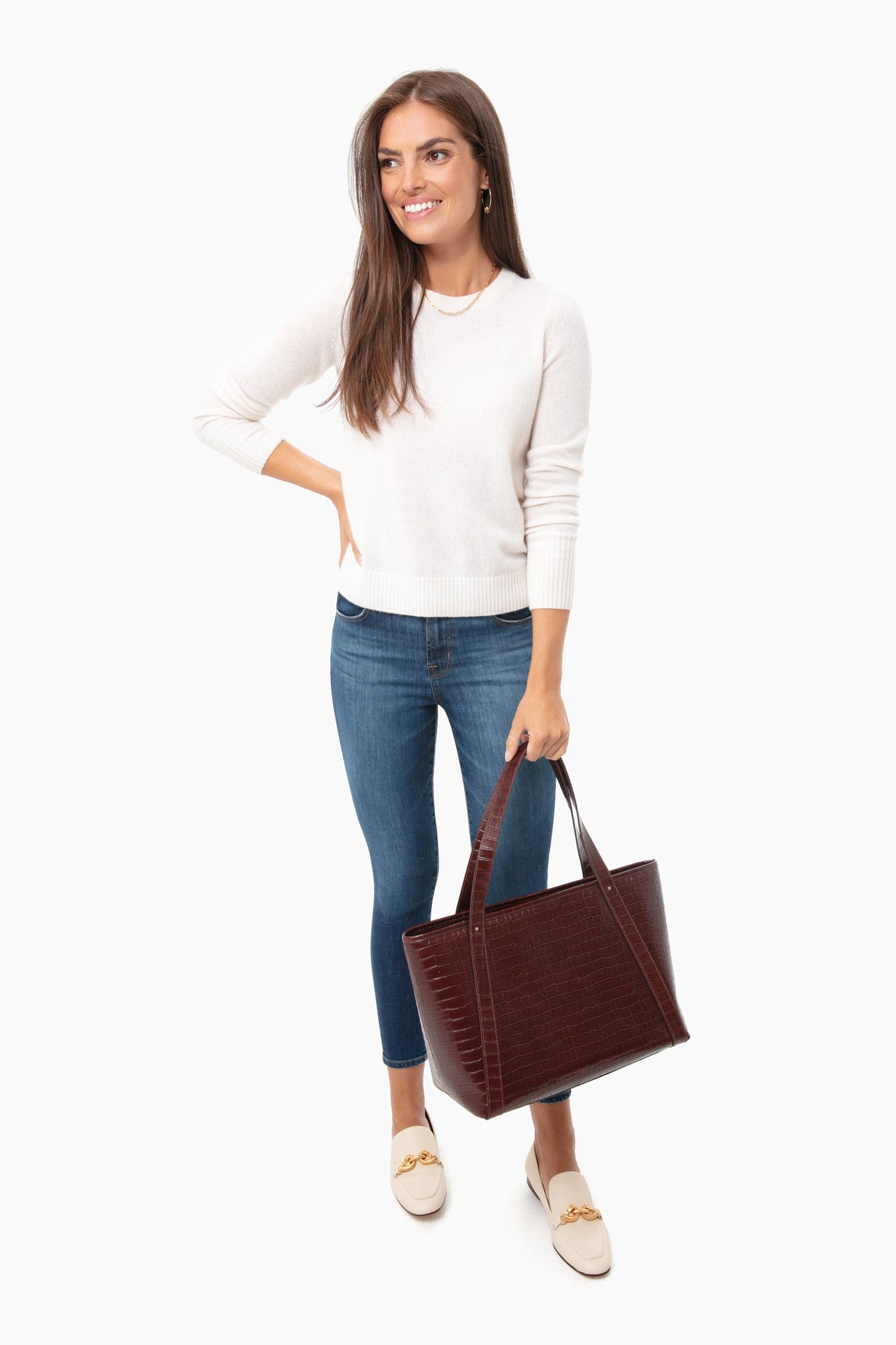 New Cream Jessa 20MM Loafer-Beilave