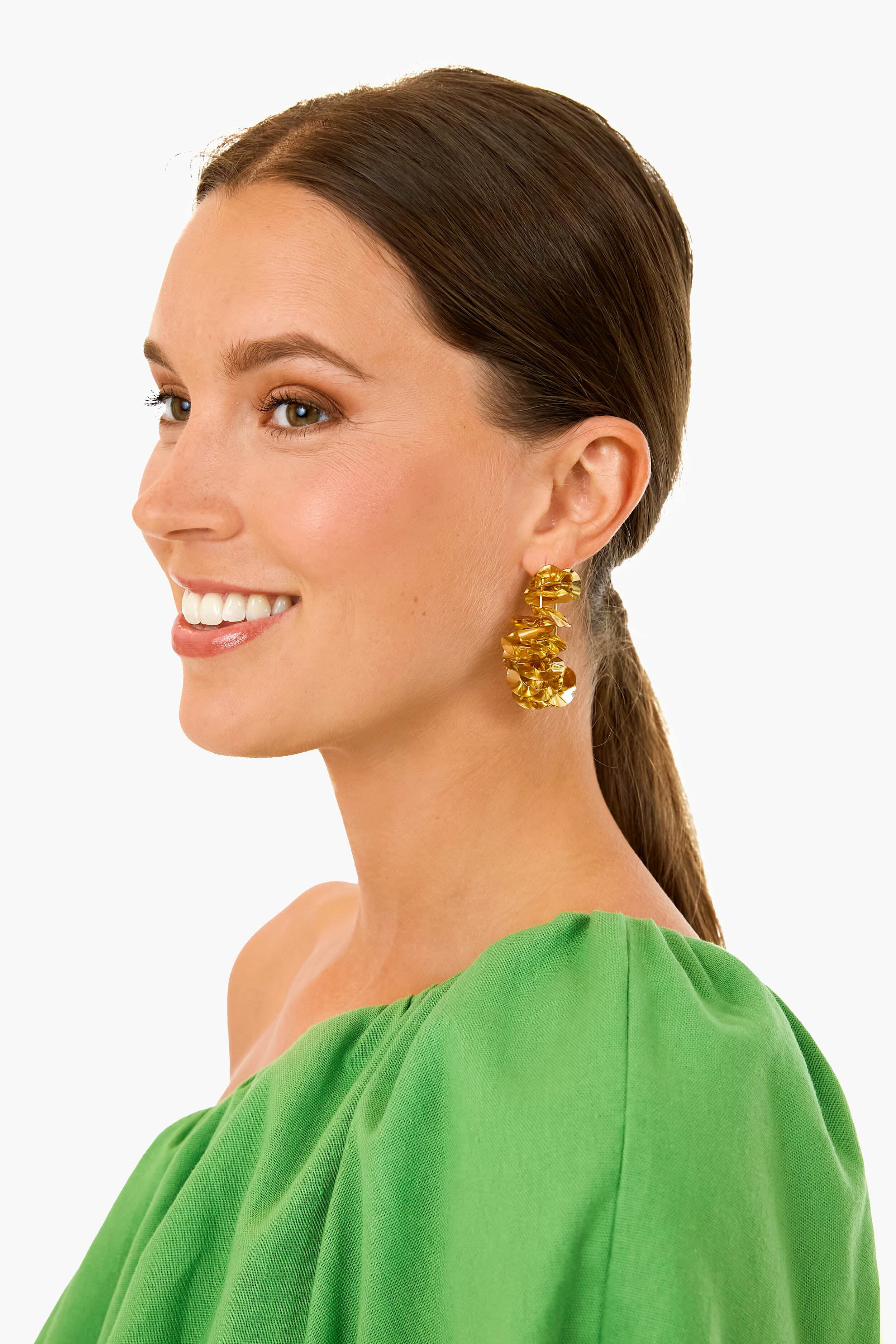 Gold Lolita Mini Hoops-Beilave