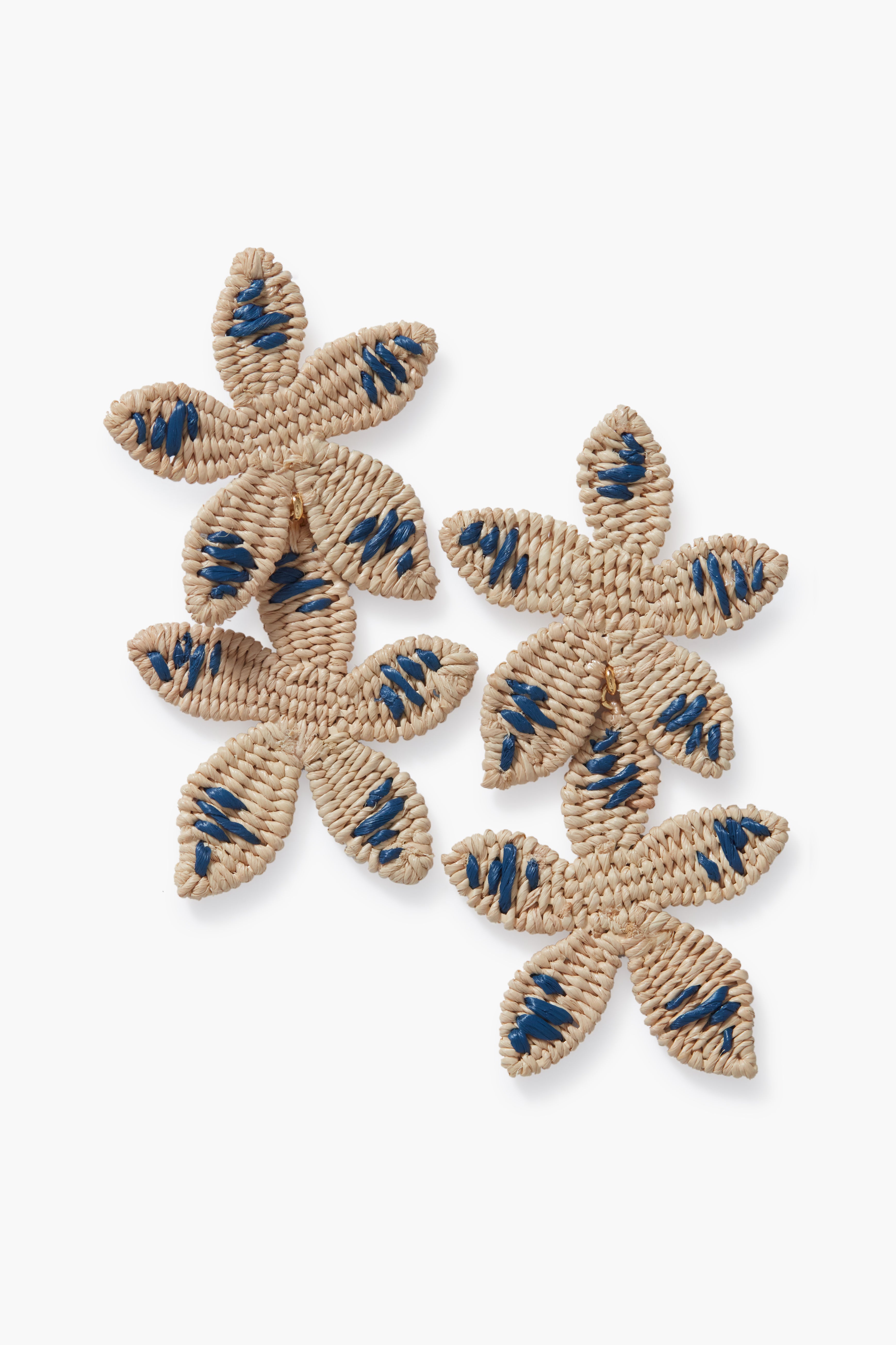 Raffia Casa Blanca Earrings-Beilave