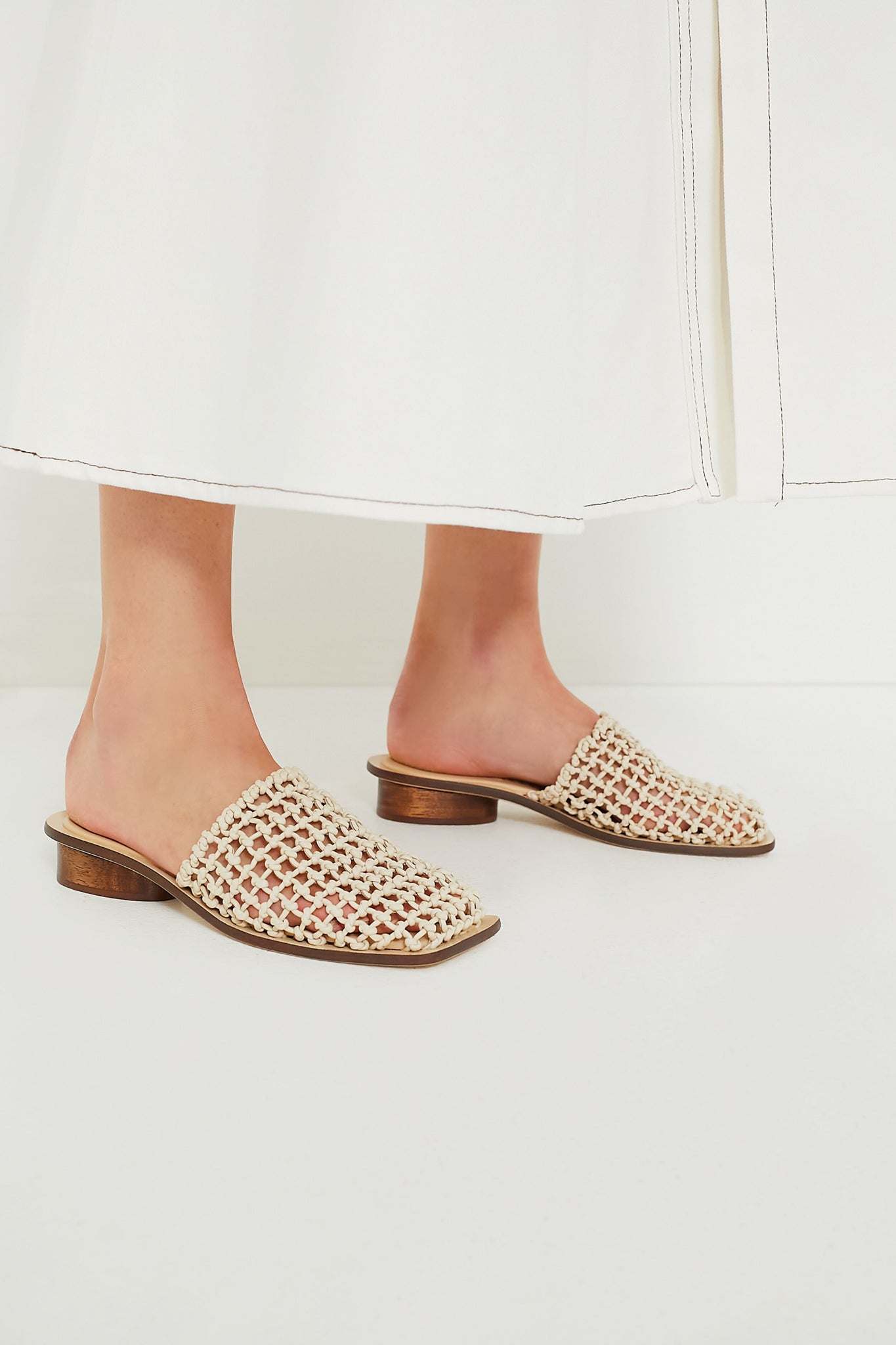 Off White Merida Mule-Beilave