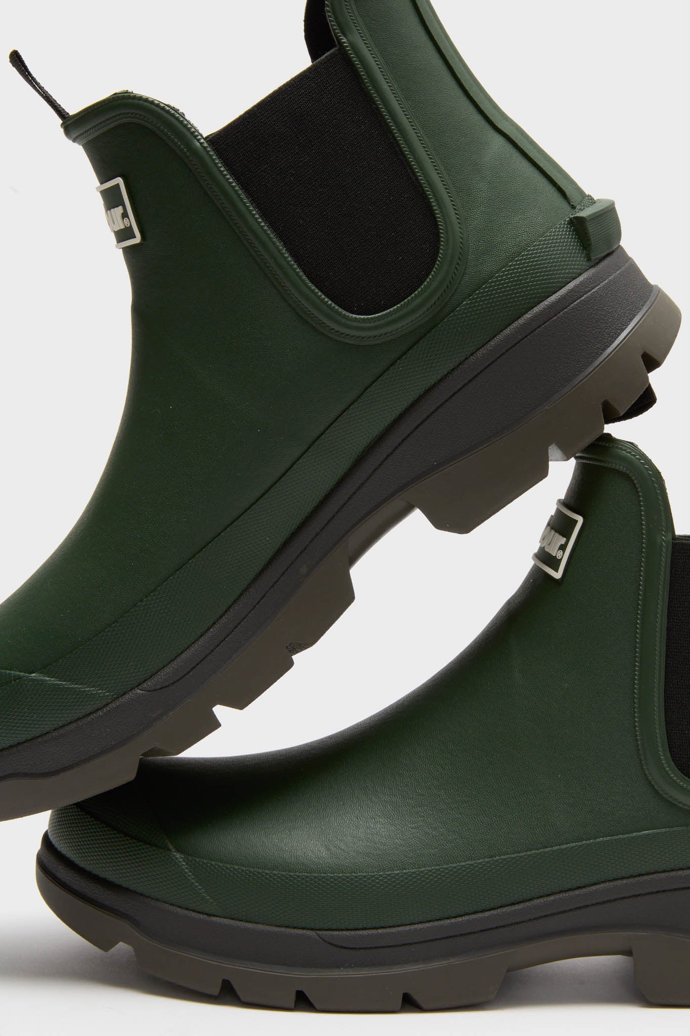Olive Nimbus Chelsea Welly Boots-Beilave