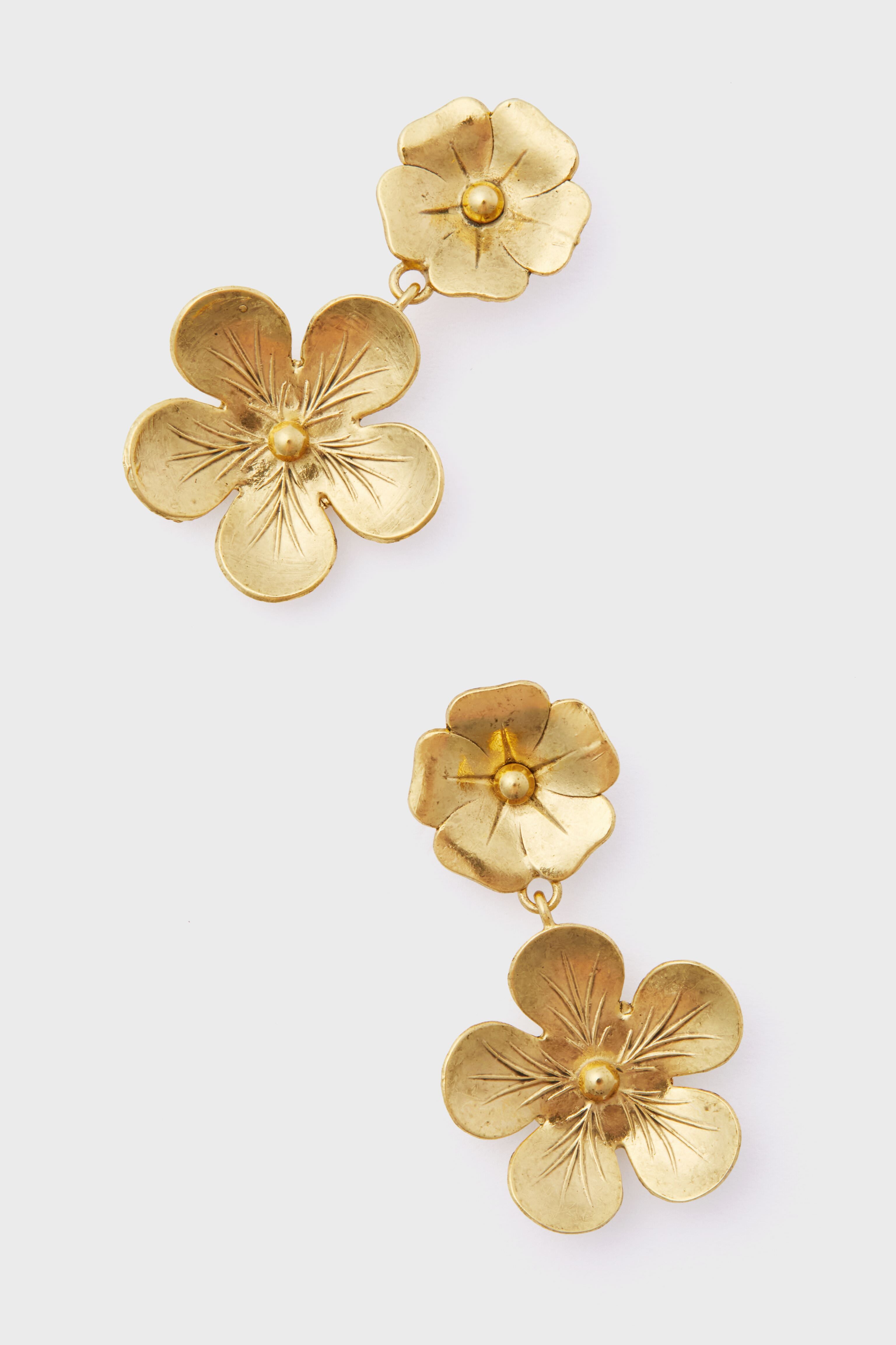 Gold Kenzie Earrings-Beilave