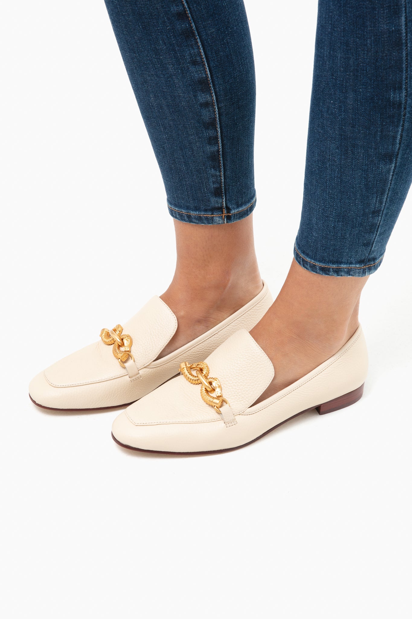 New Cream Jessa 20MM Loafer-Beilave