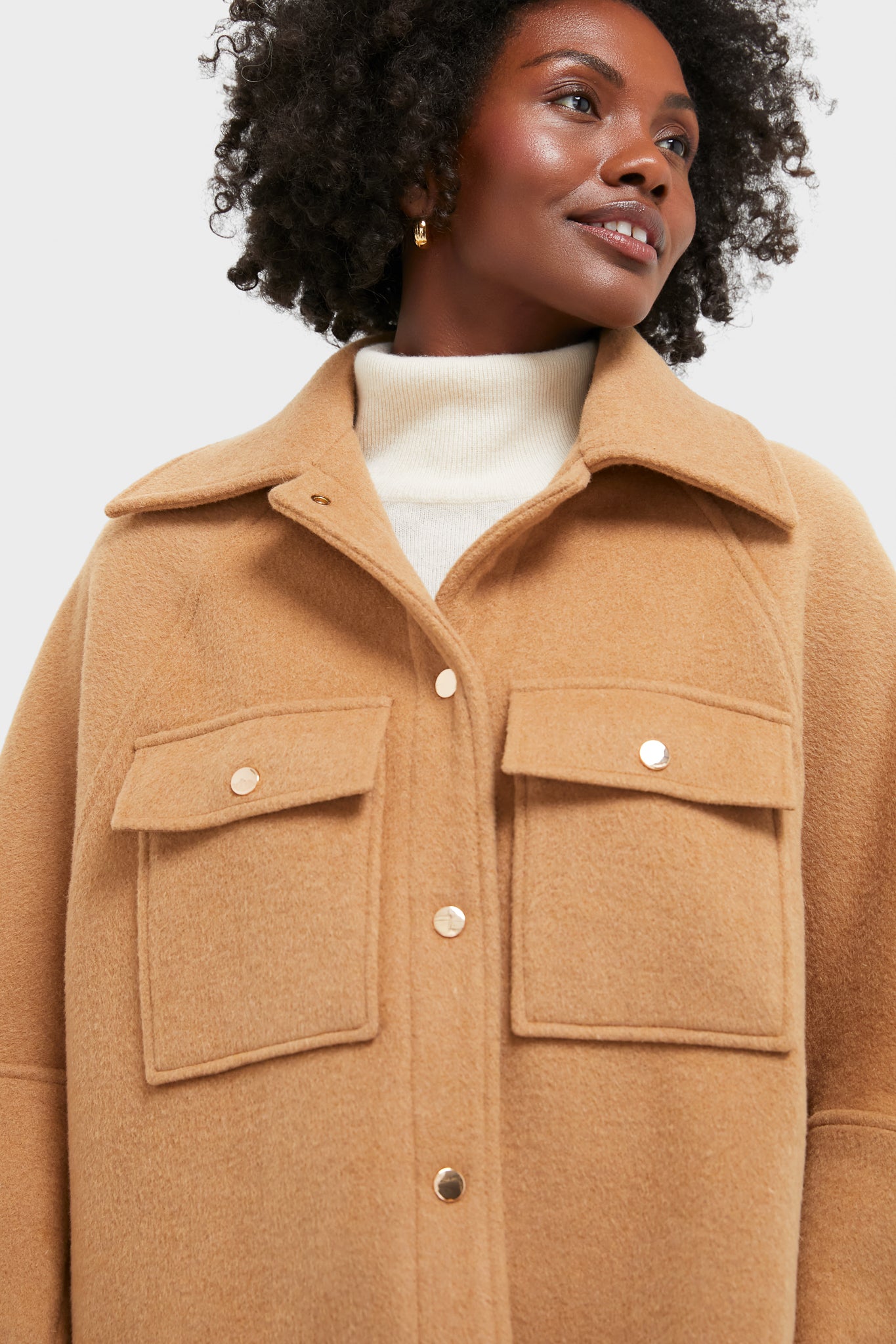 Camel Wool Cassidy Jacket-Beilave