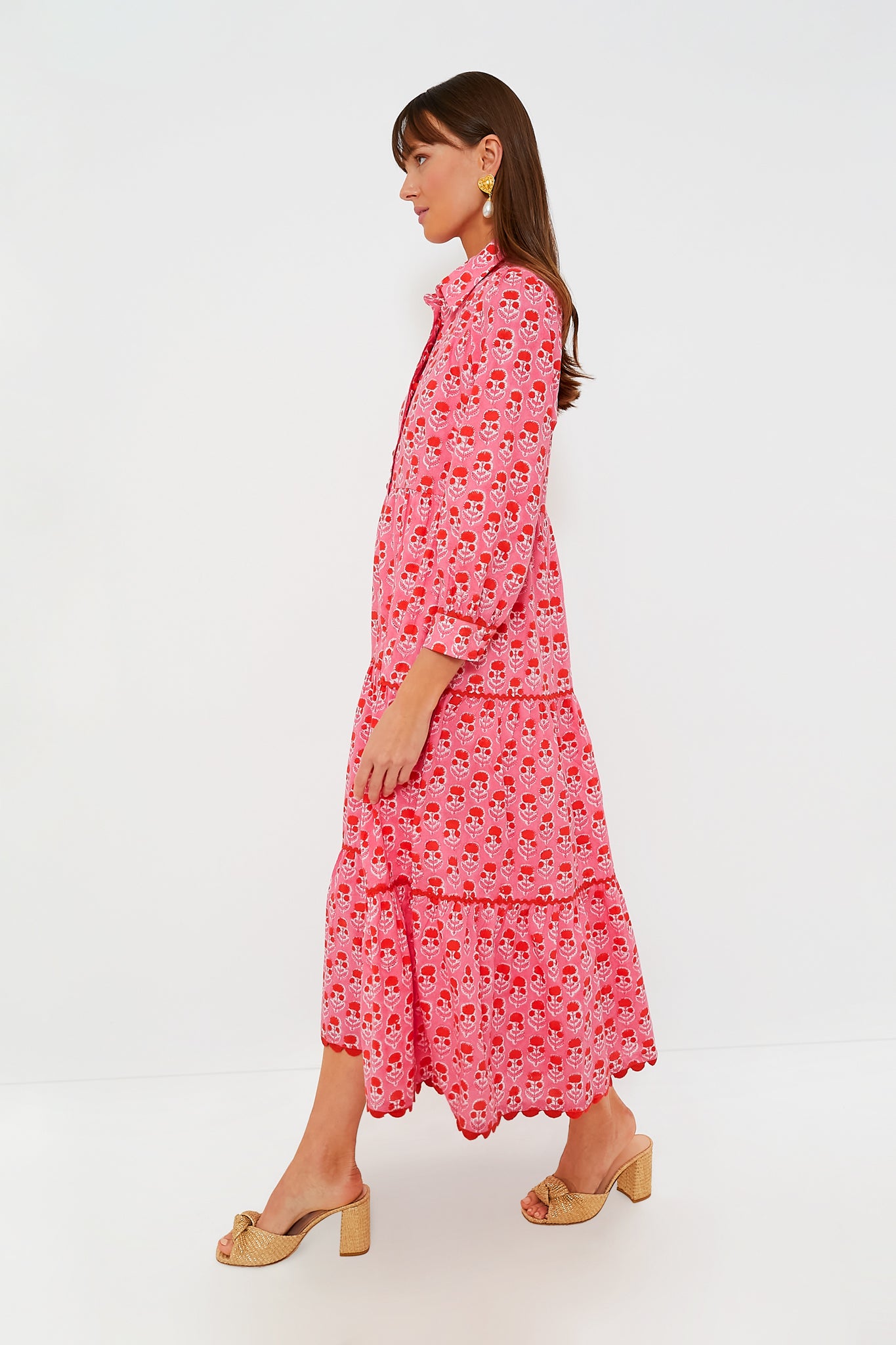 Bubblegum Marigold Gina Dress-Beilave