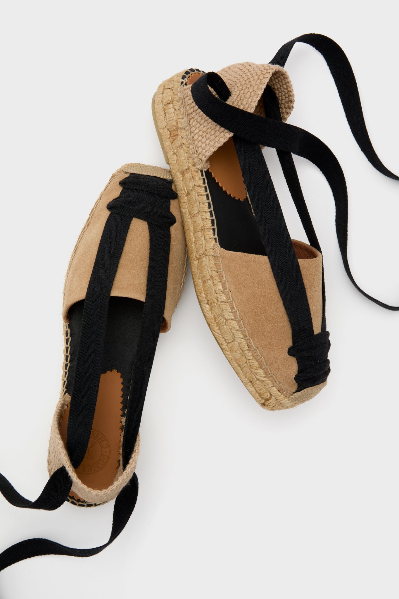 Sand Puntera Suede Sandals-Beilave