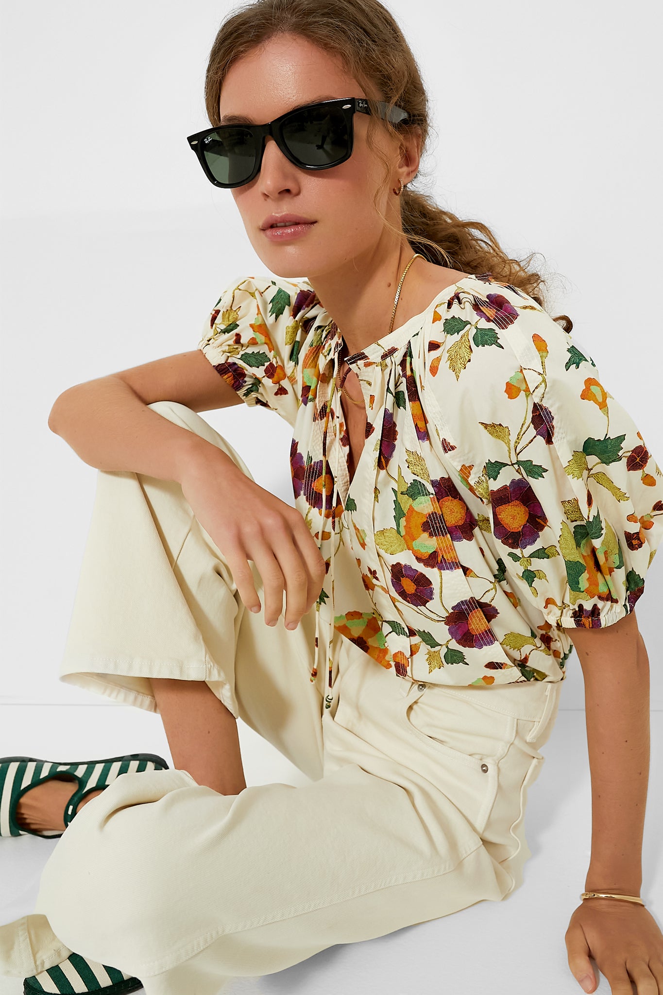 White Iris Loli Top-Beilave