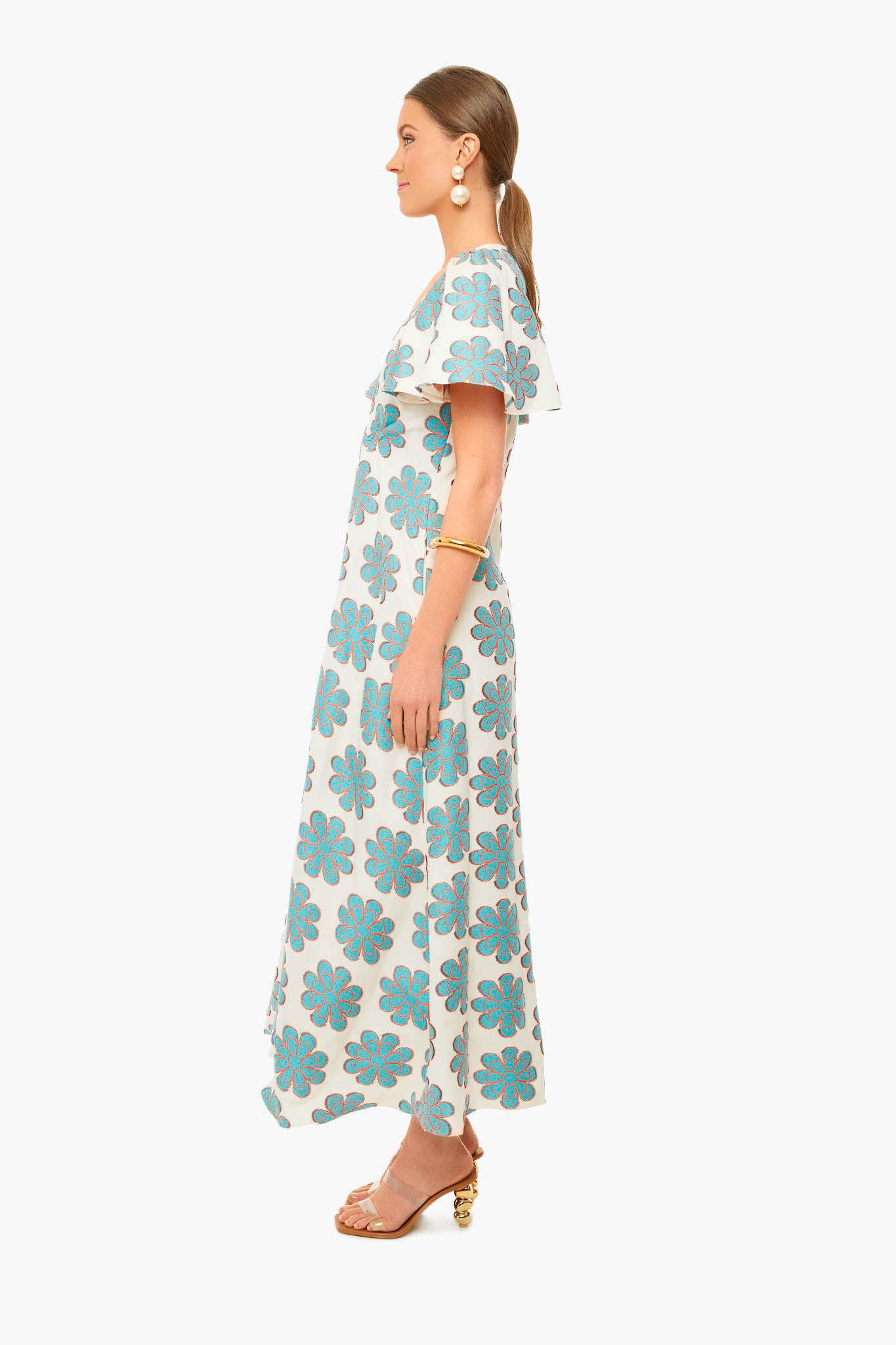 Daisy Turquoise Proper Dress-Beilave
