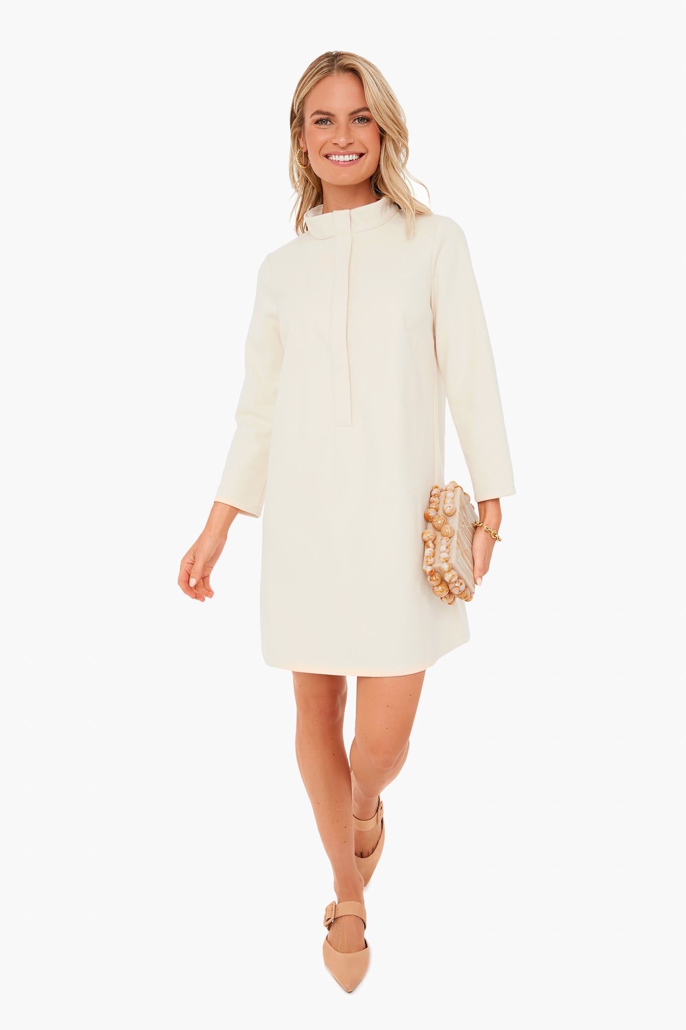 Winter White Avery Dress-Beilave