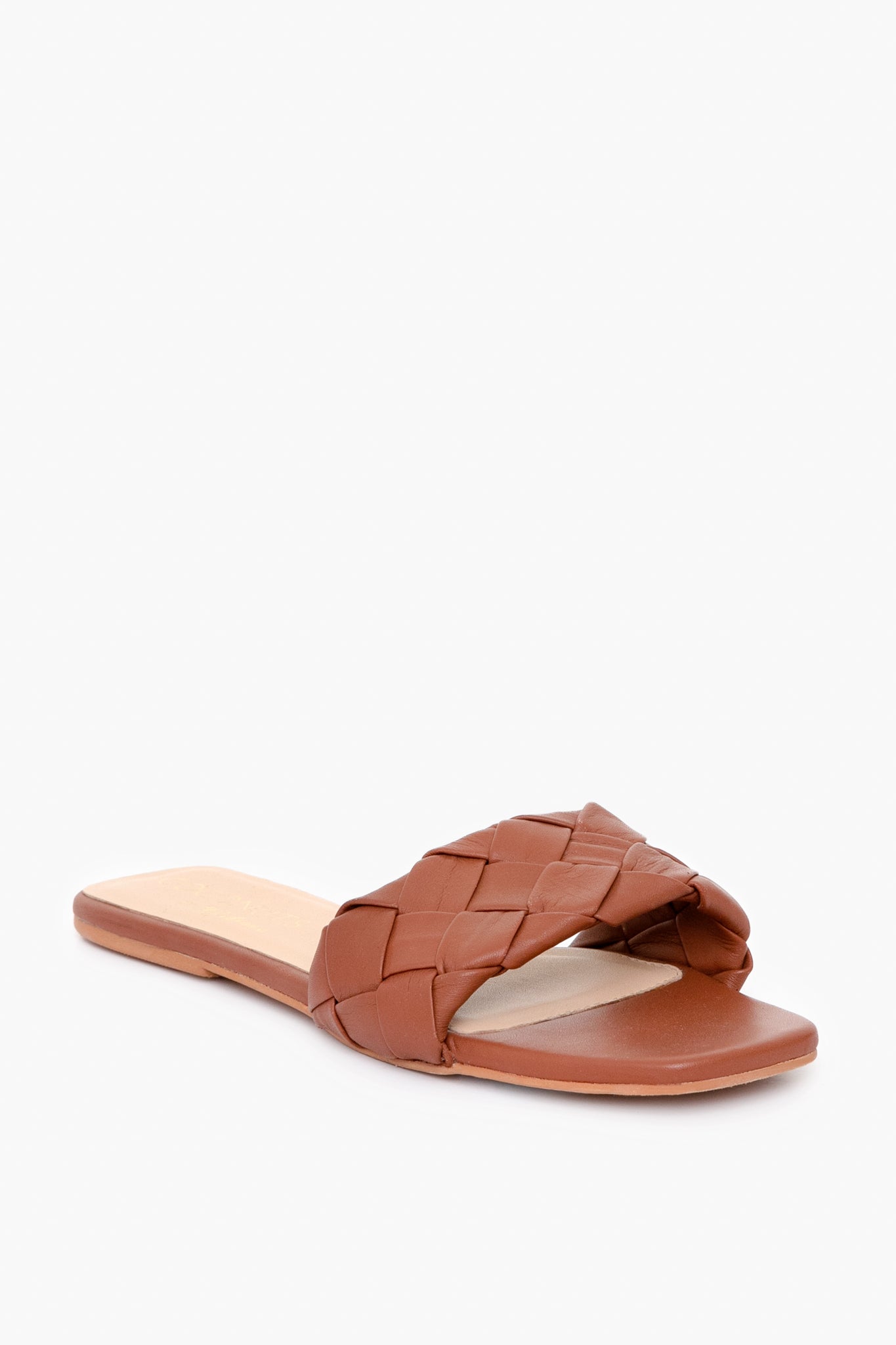 Exclusive Cognac Sweet Pea Sandals-Beilave