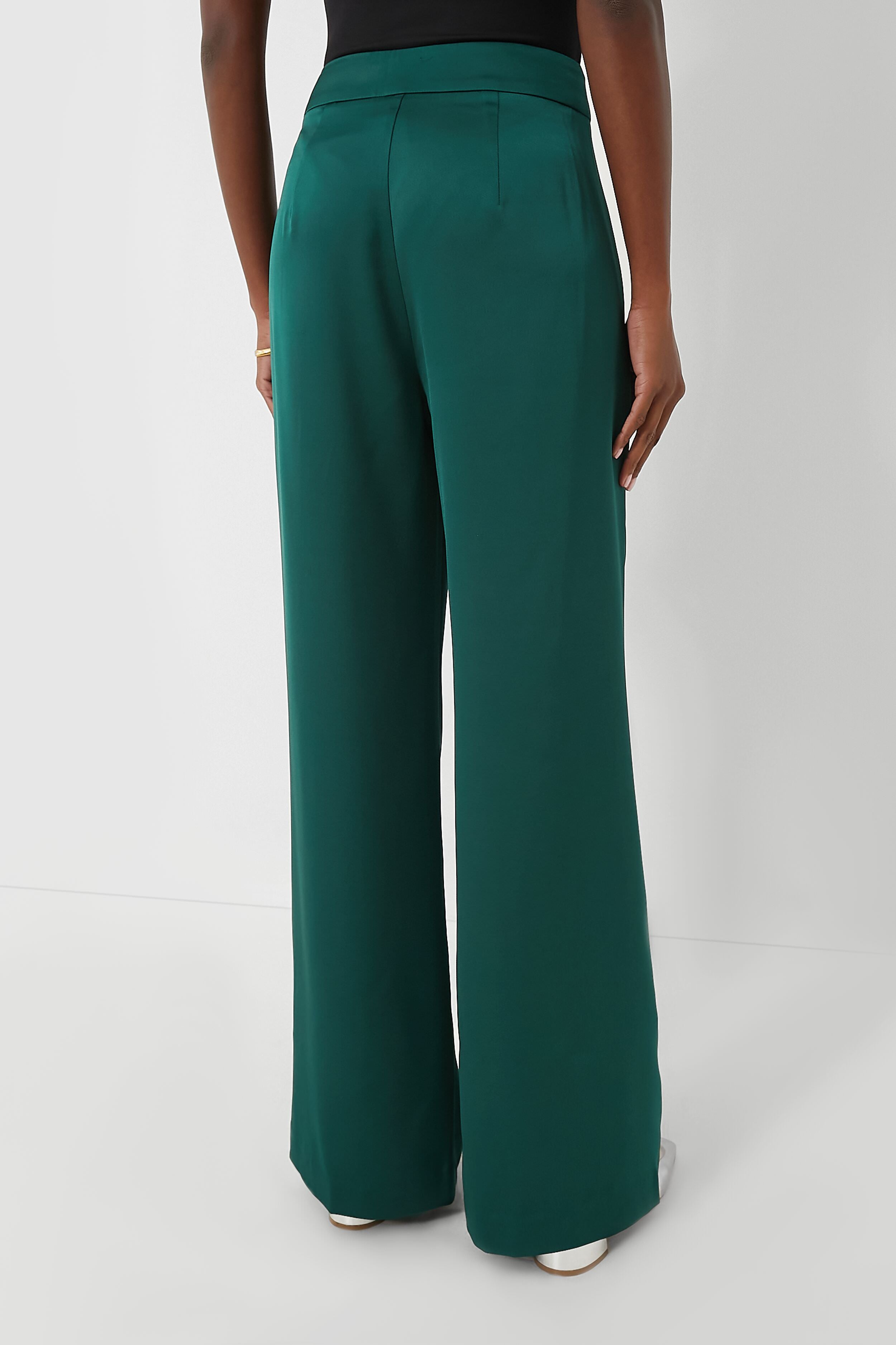 Rainforest Green Erin Pants-Beilave