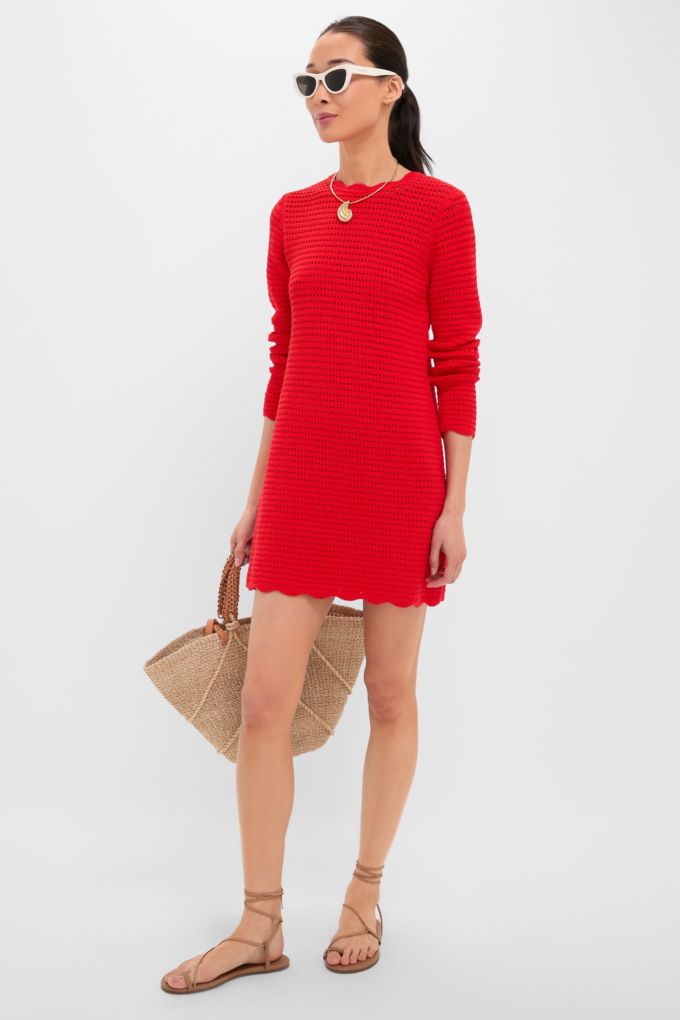 Red Faro Dress-Beilave