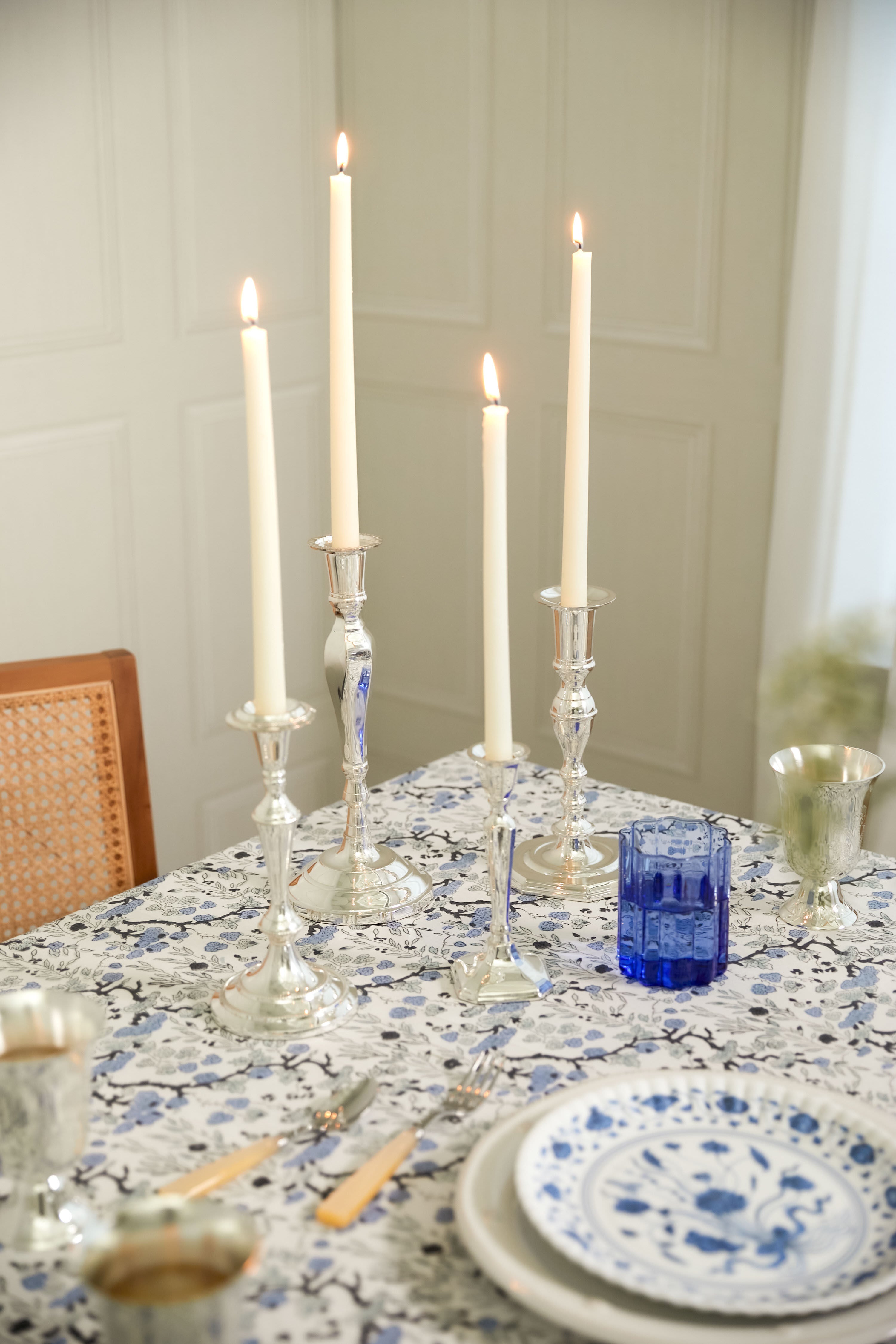 Blue Wave Glasses (Set of 2)-Beilave