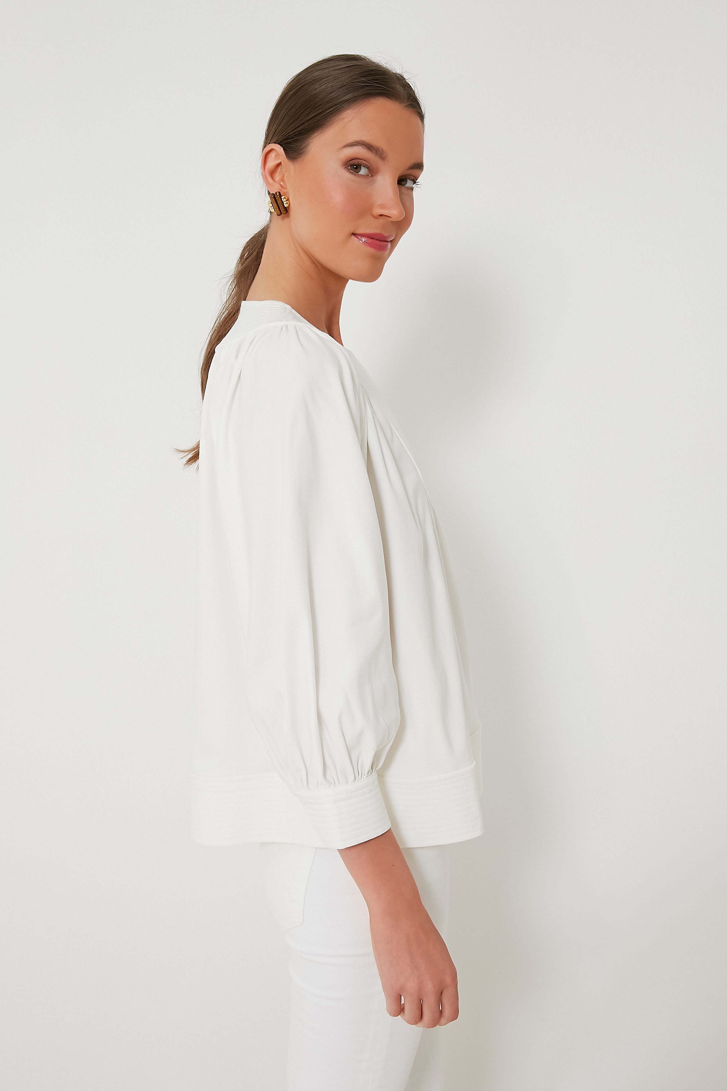 White Koa Blouse-Beilave