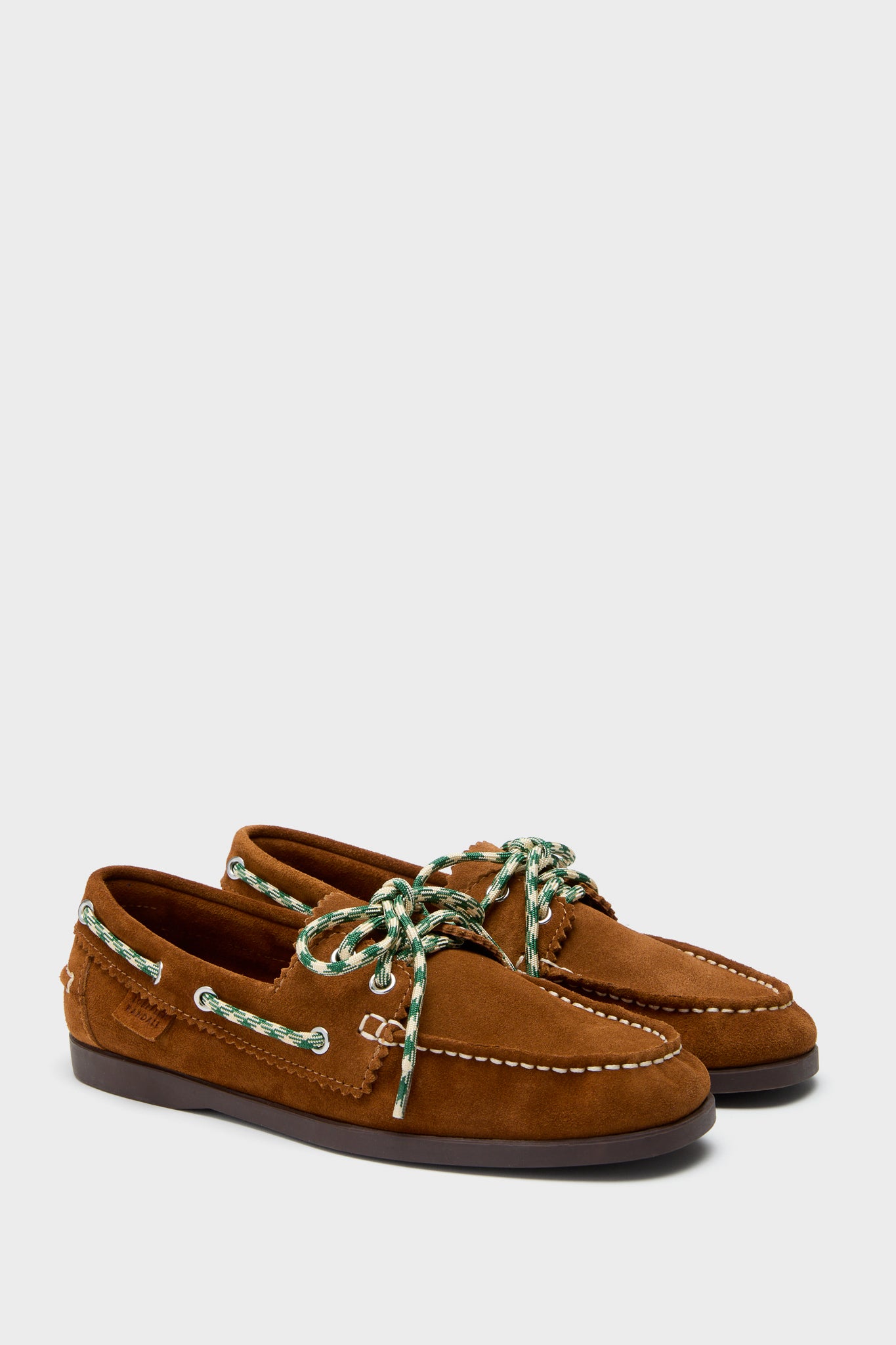 Cacao Suede Franco Loafers-Beilave