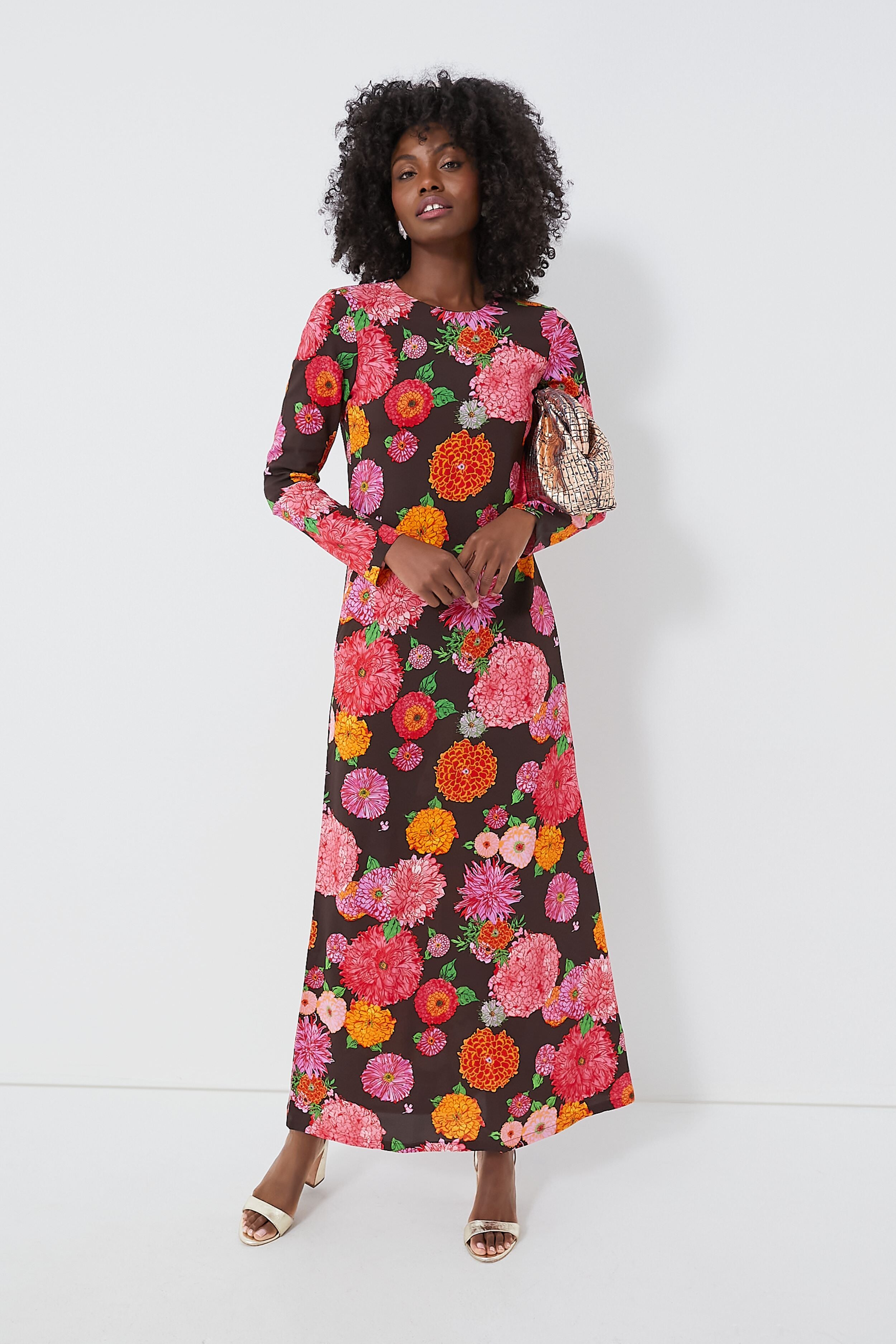 Gyn Long Sleeve Swing Dress-Beilave