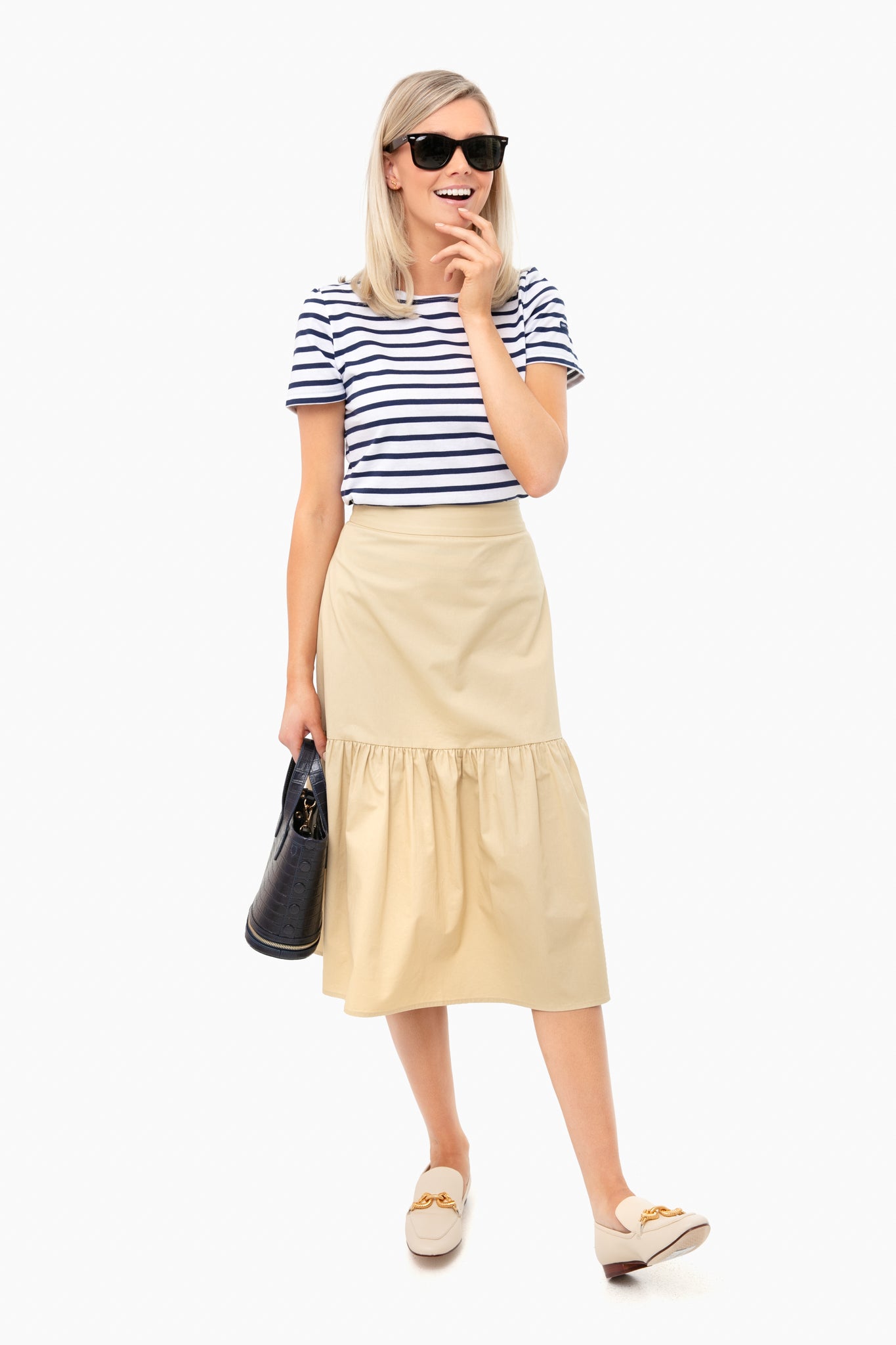 New Cream Jessa 20MM Loafer-Beilave