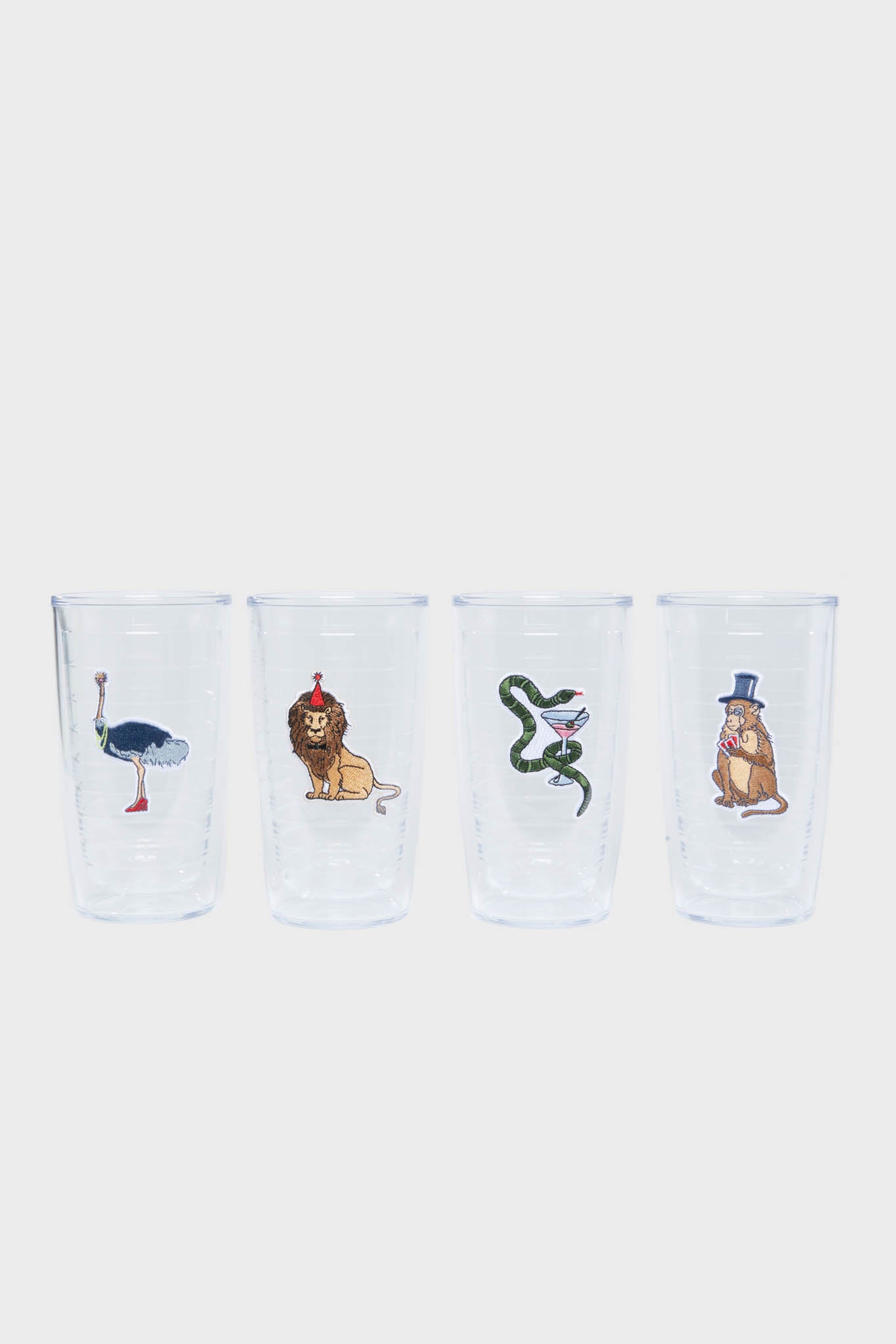 Party Harder Animals Set of 4-Beilave