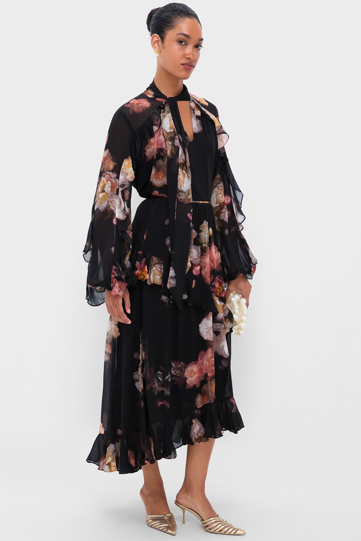 Gold Rici Earrings-Beilave