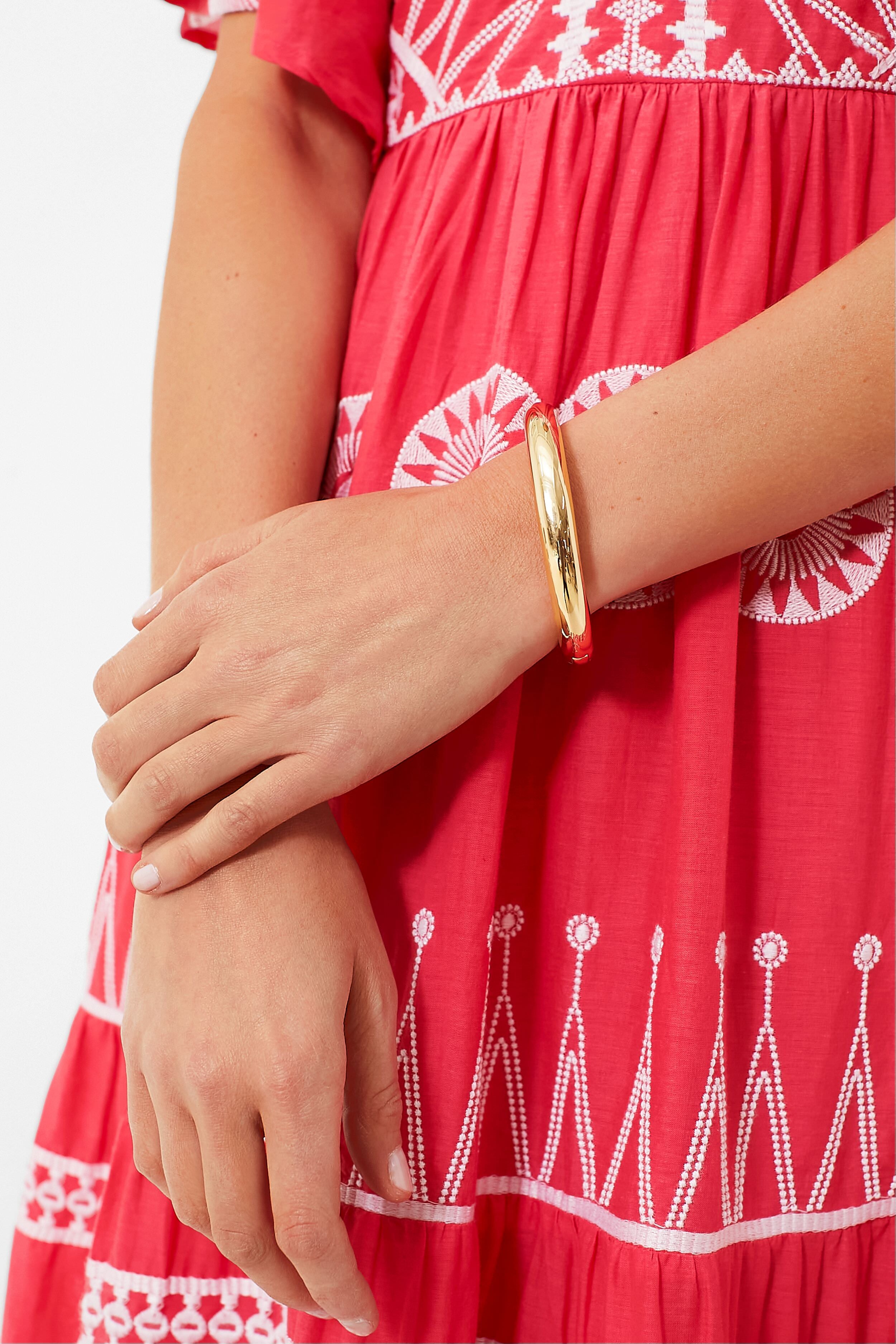 Gold Gia Mega Bangle-Beilave