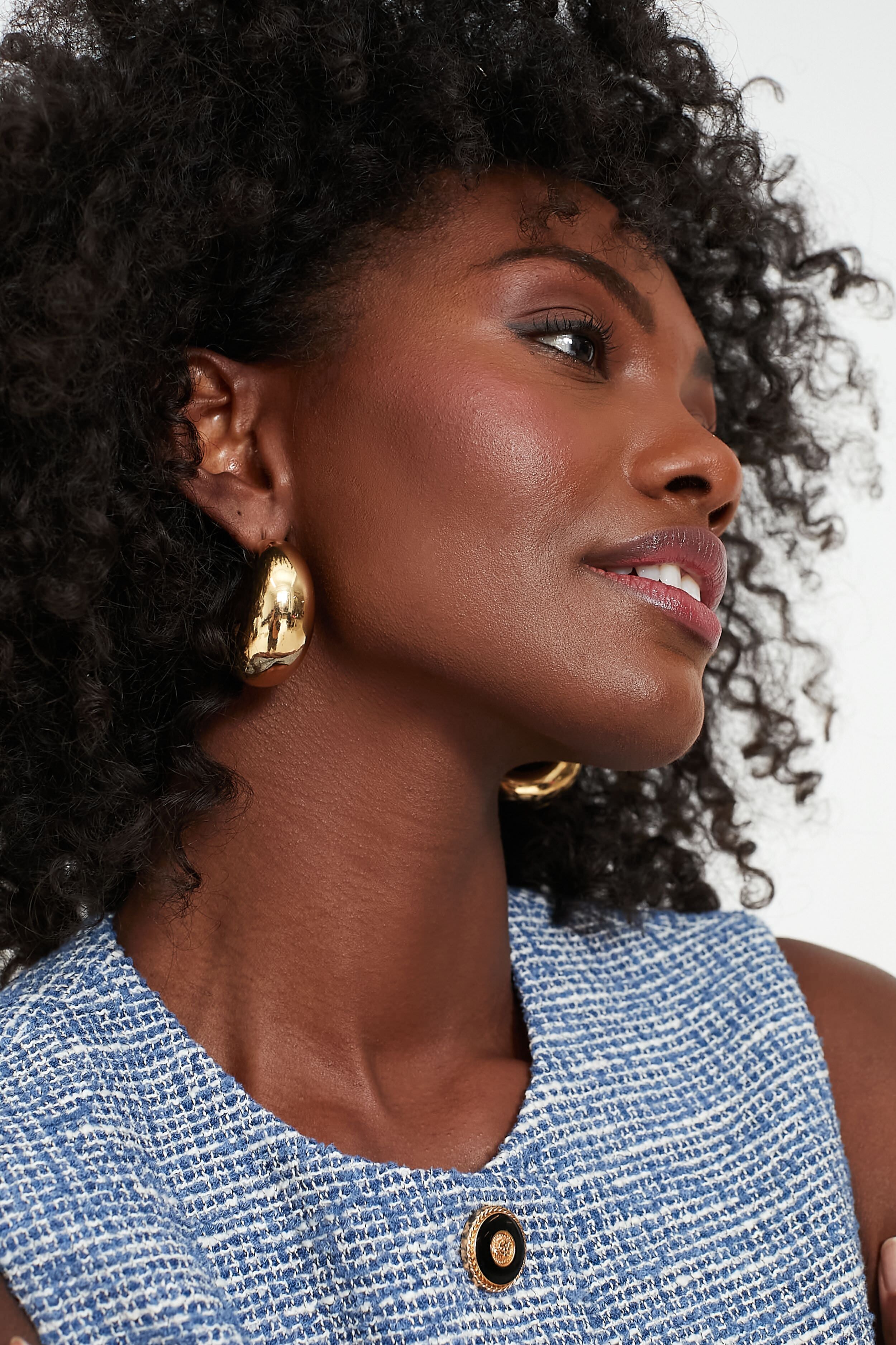 Gold Lani Hoops-Beilave