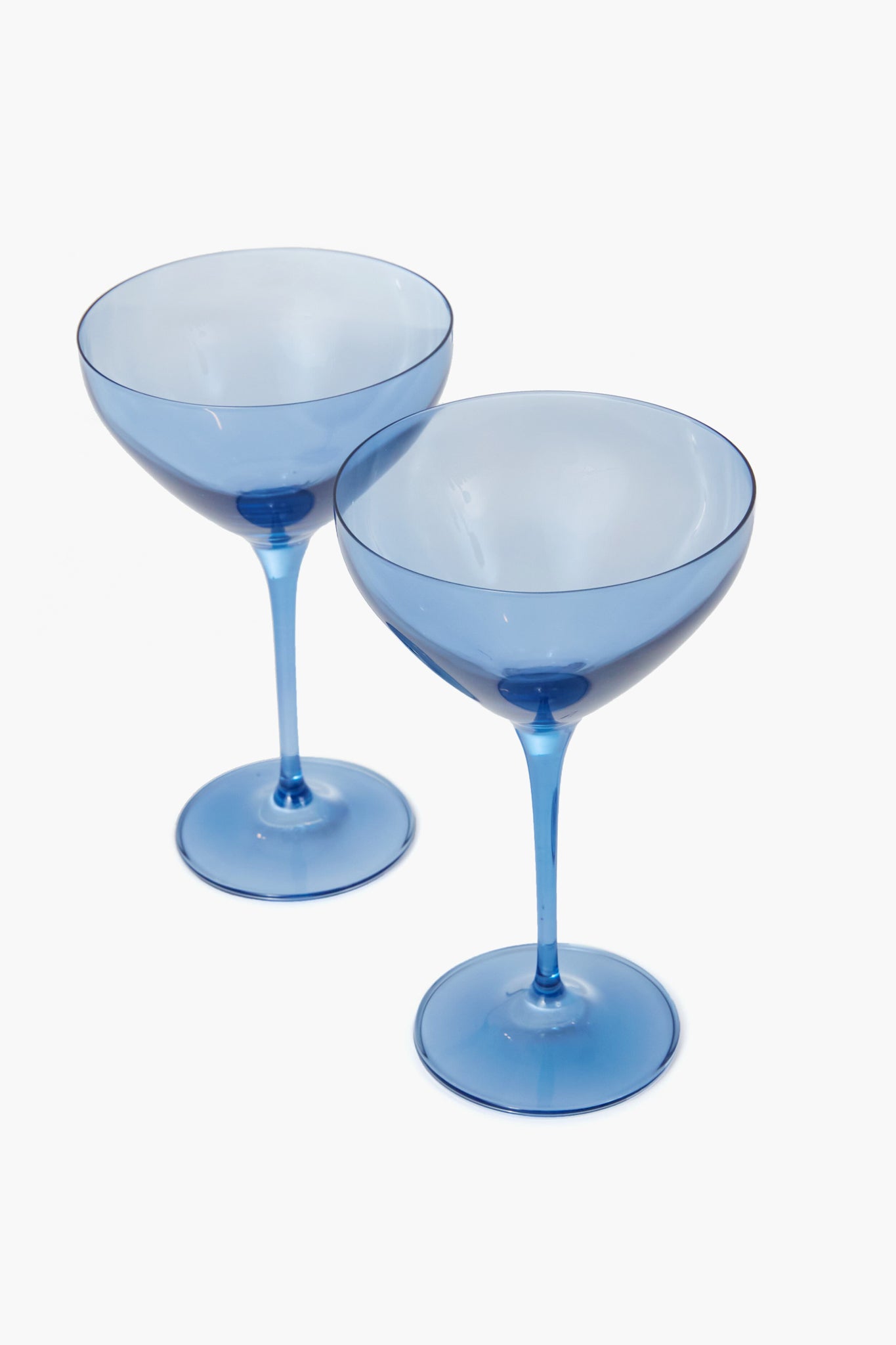 Cobalt Blue Martini Glasses Set of 2-Beilave